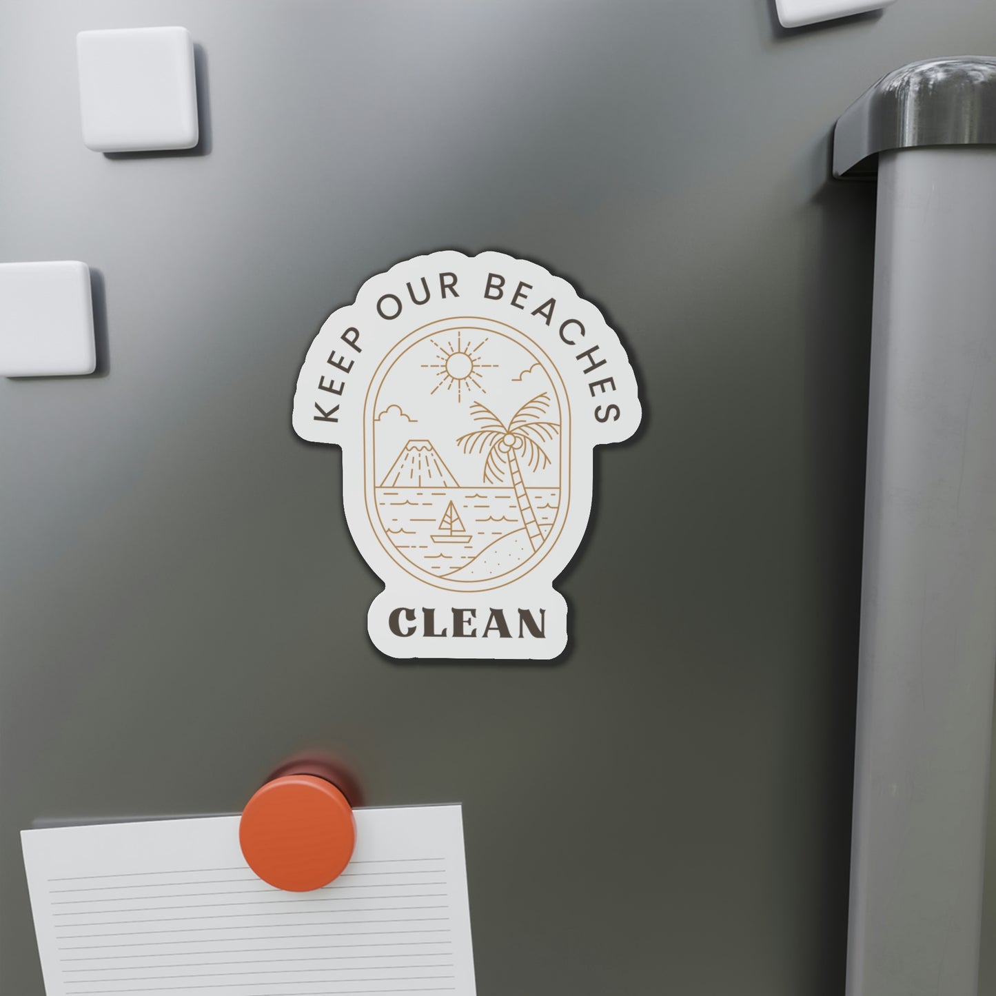 Clean Beaches Magnets