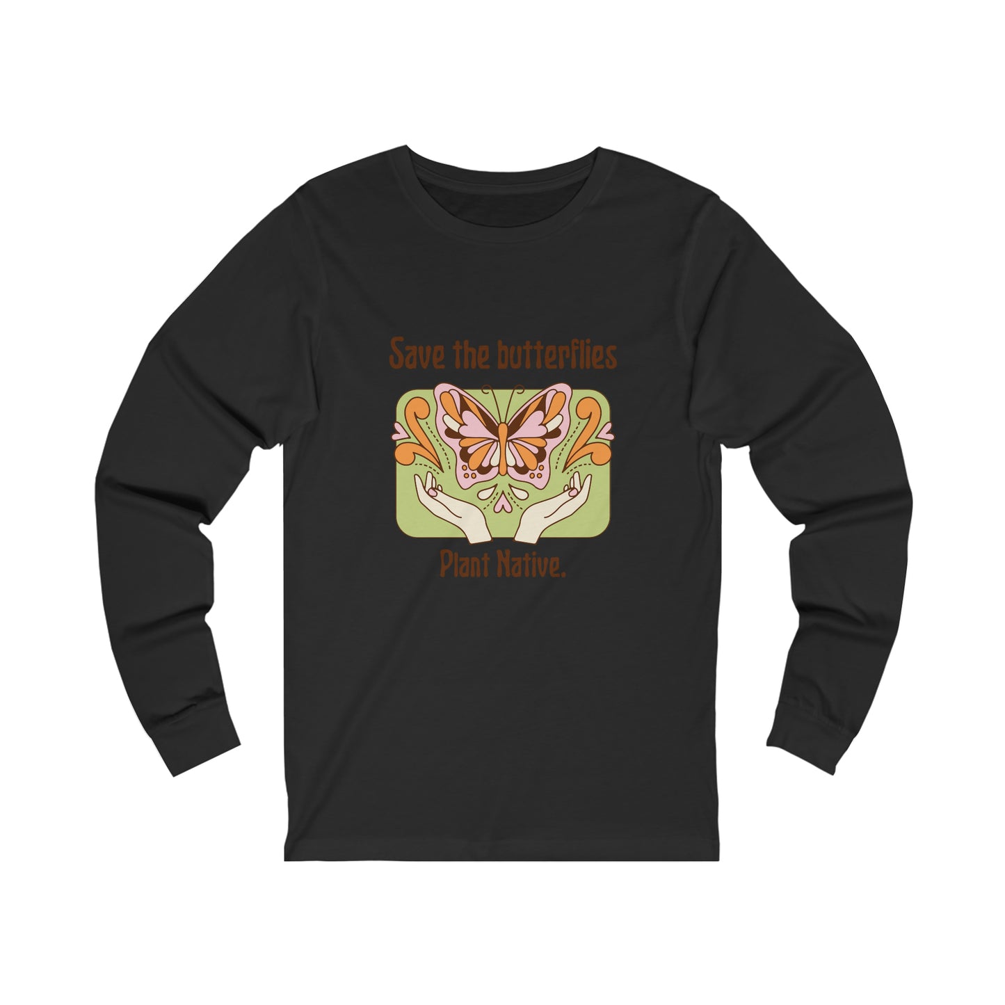 Plant Native Unisex Jersey Long Sleeve