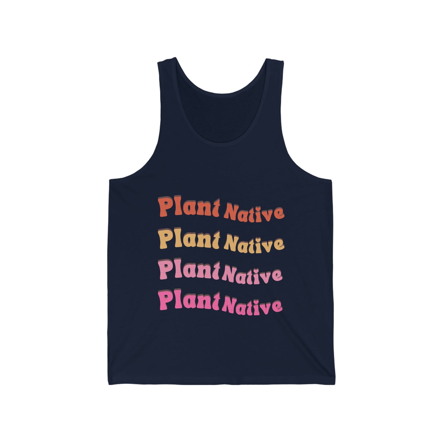 Plant Native Unisex Jersey Tank