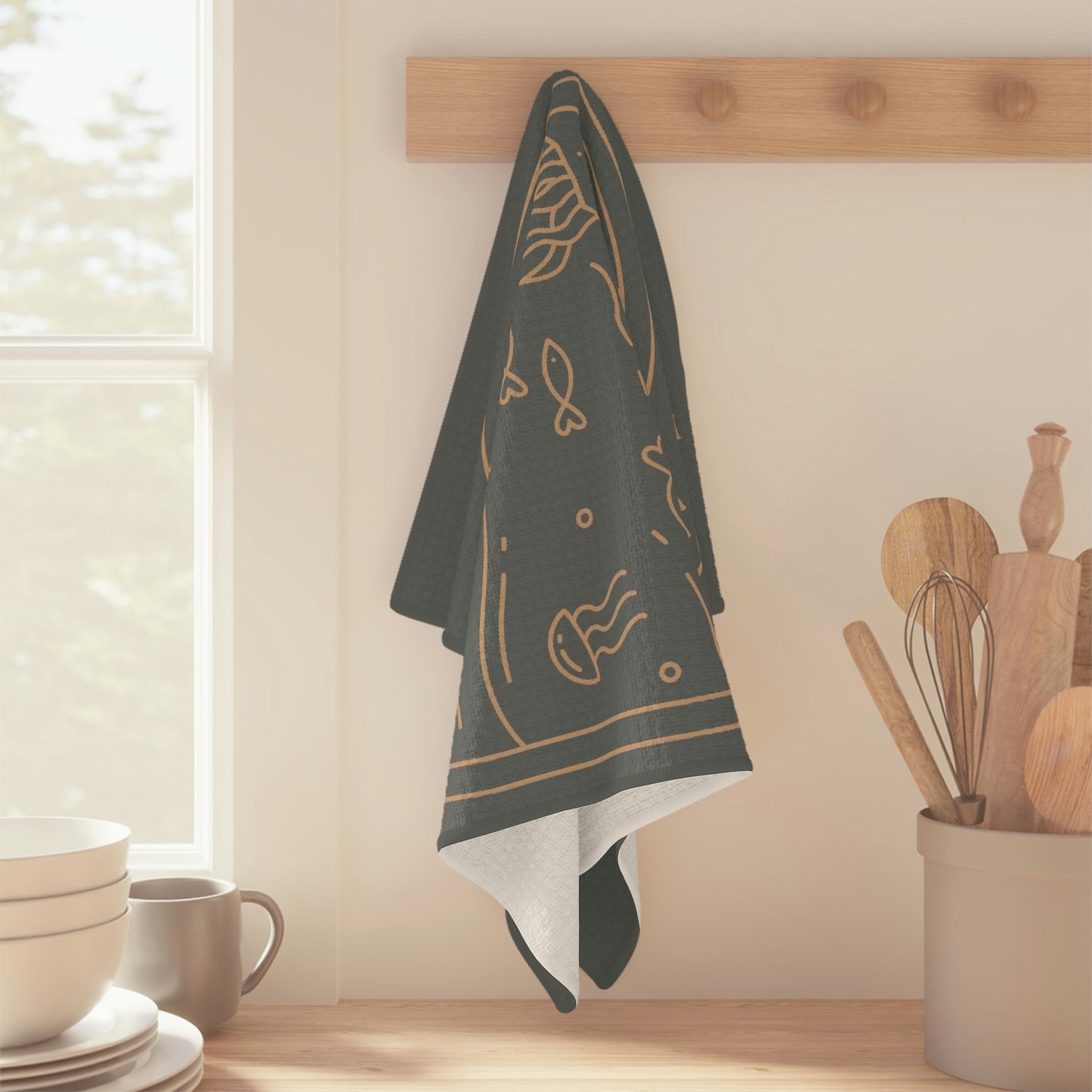 Protect Our Oceans Tea Towel