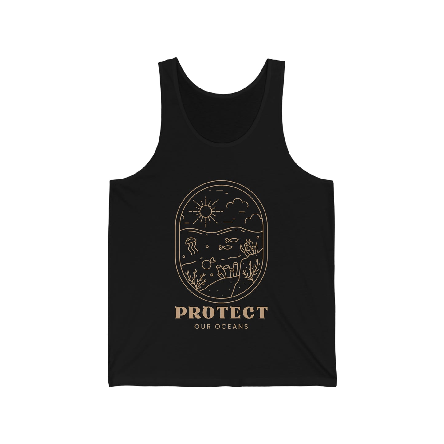 Protect Our Oceans Unisex Tank