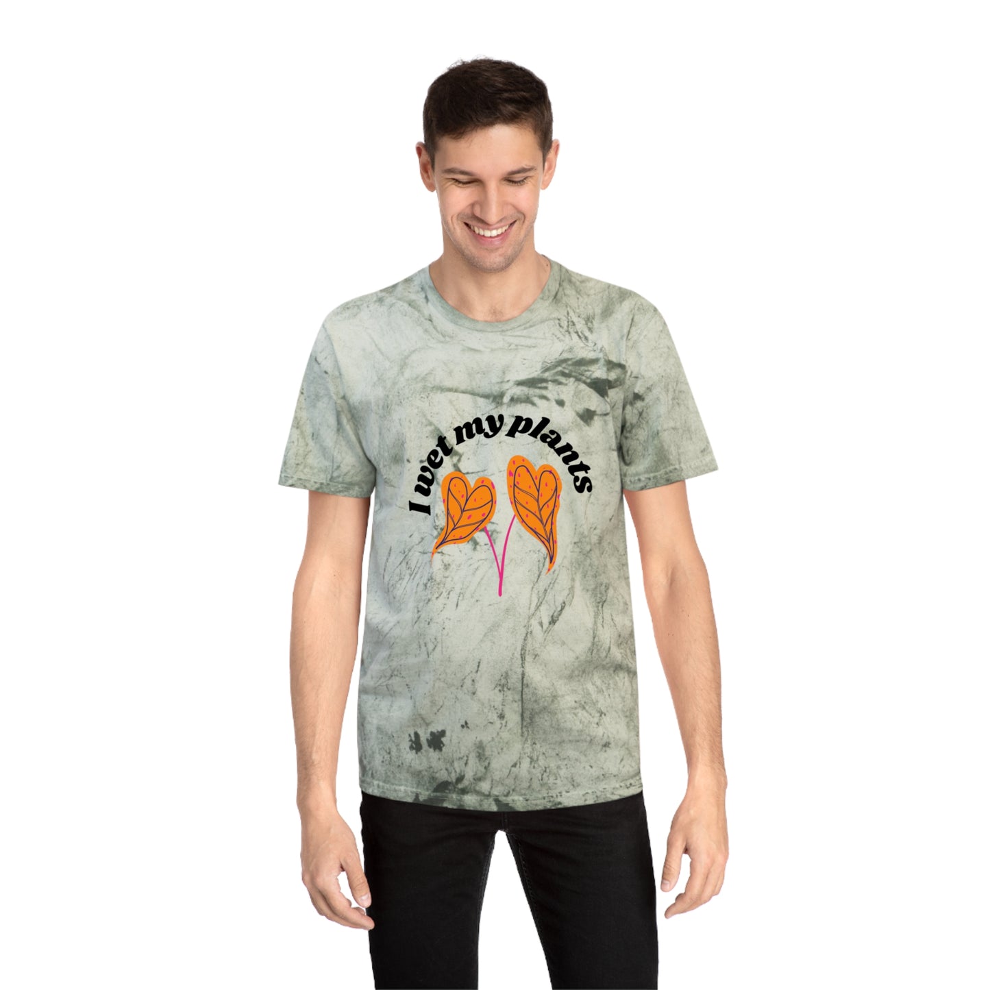 I Wet My Plants Color Blast T-Shirt