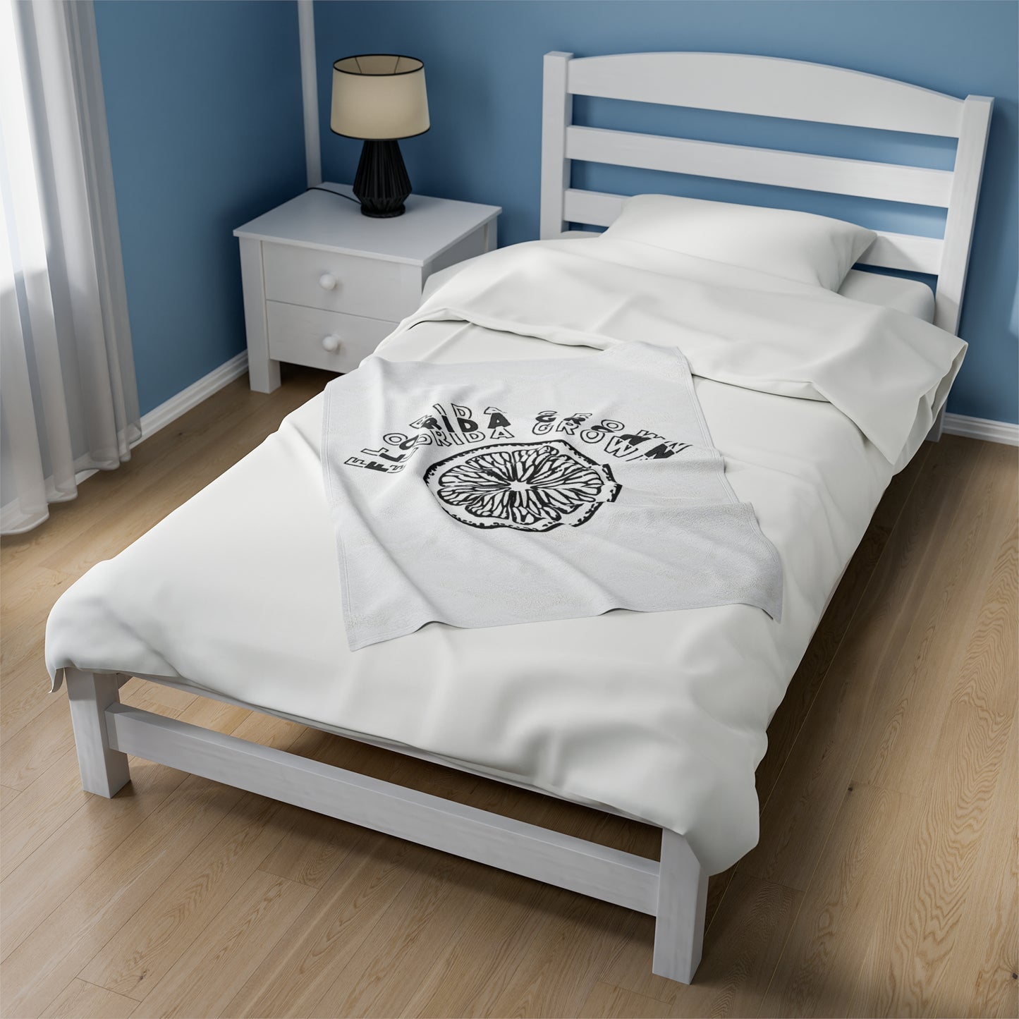 Florida Grown Velveteen Plush Blanket