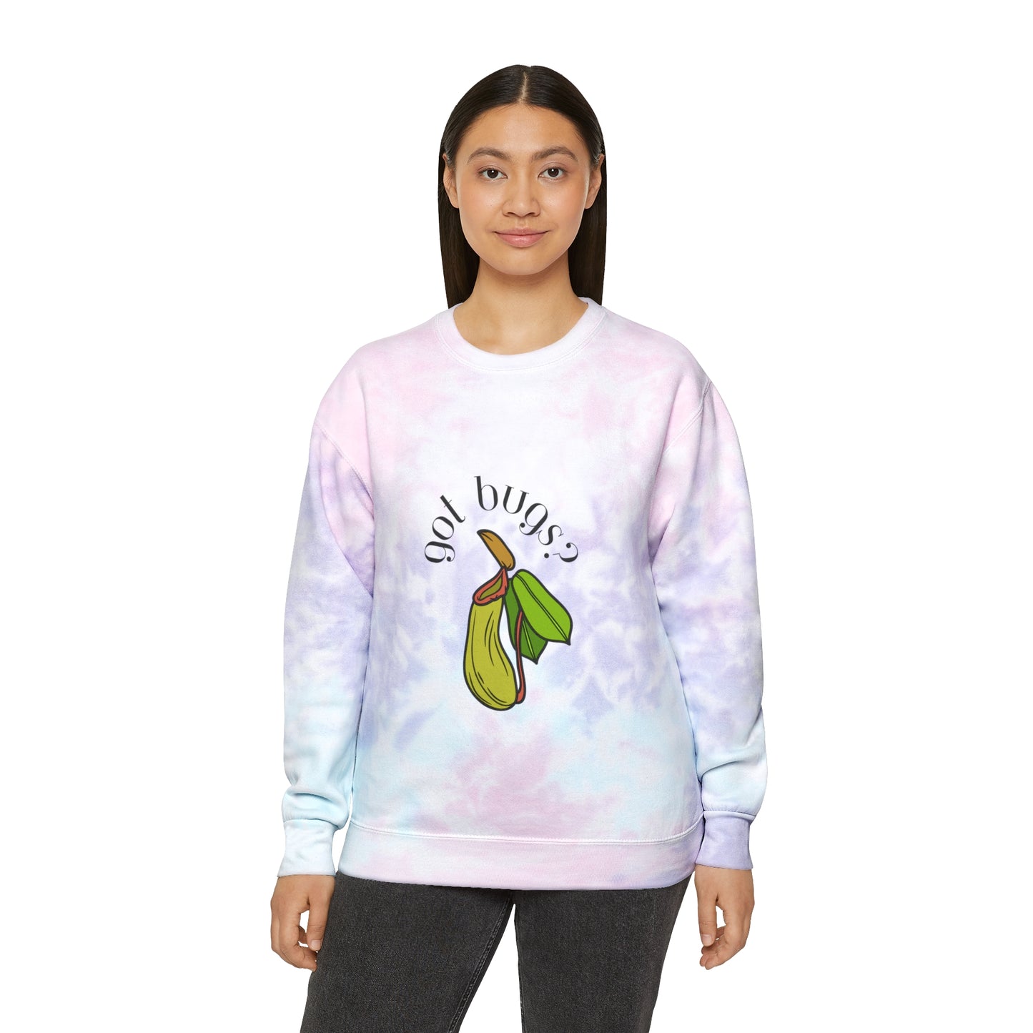 Got Bugs? Tie-Dye Crewneck