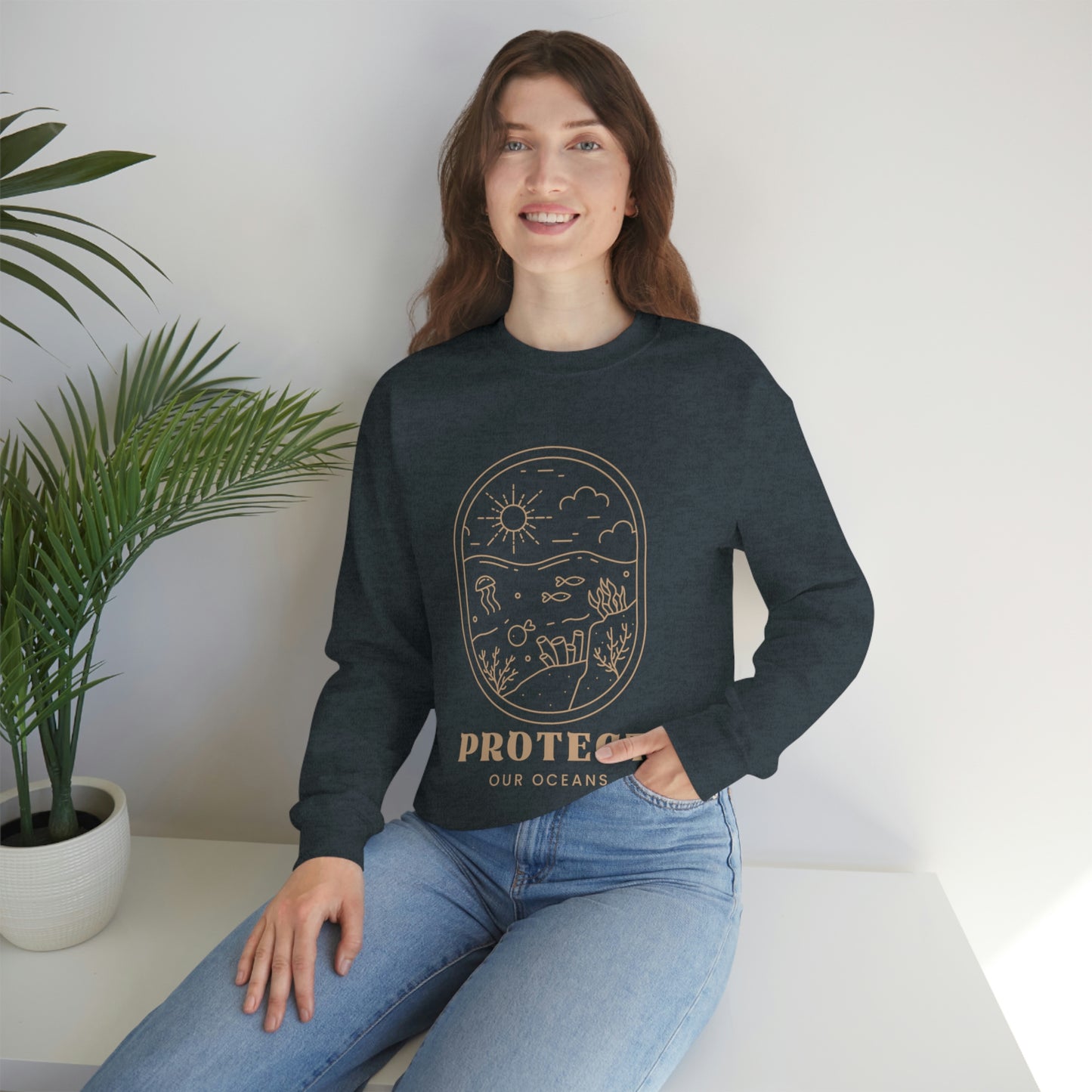 Protect Our Oceans Unisex Crewneck