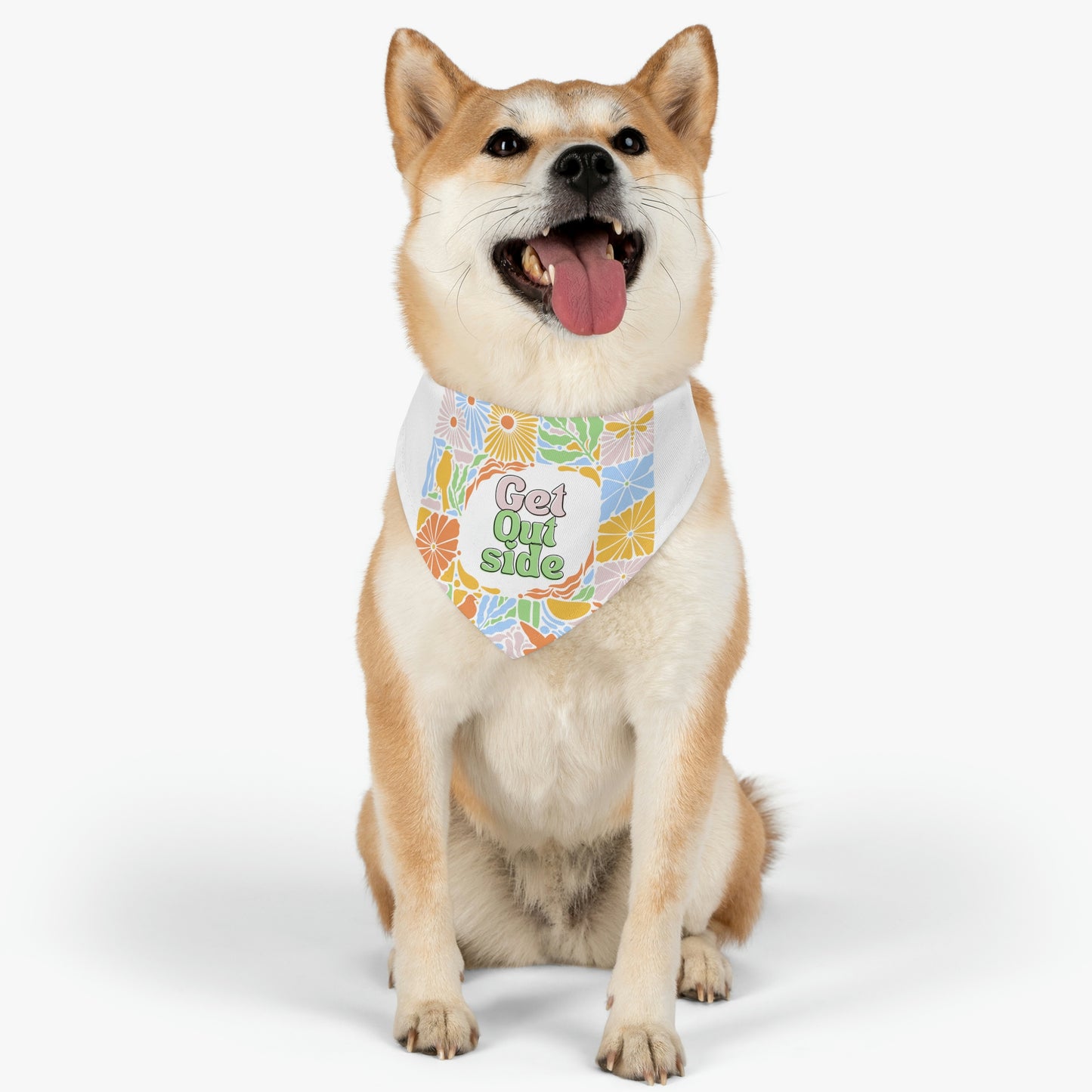 Get Outside Pet Bandana Collar