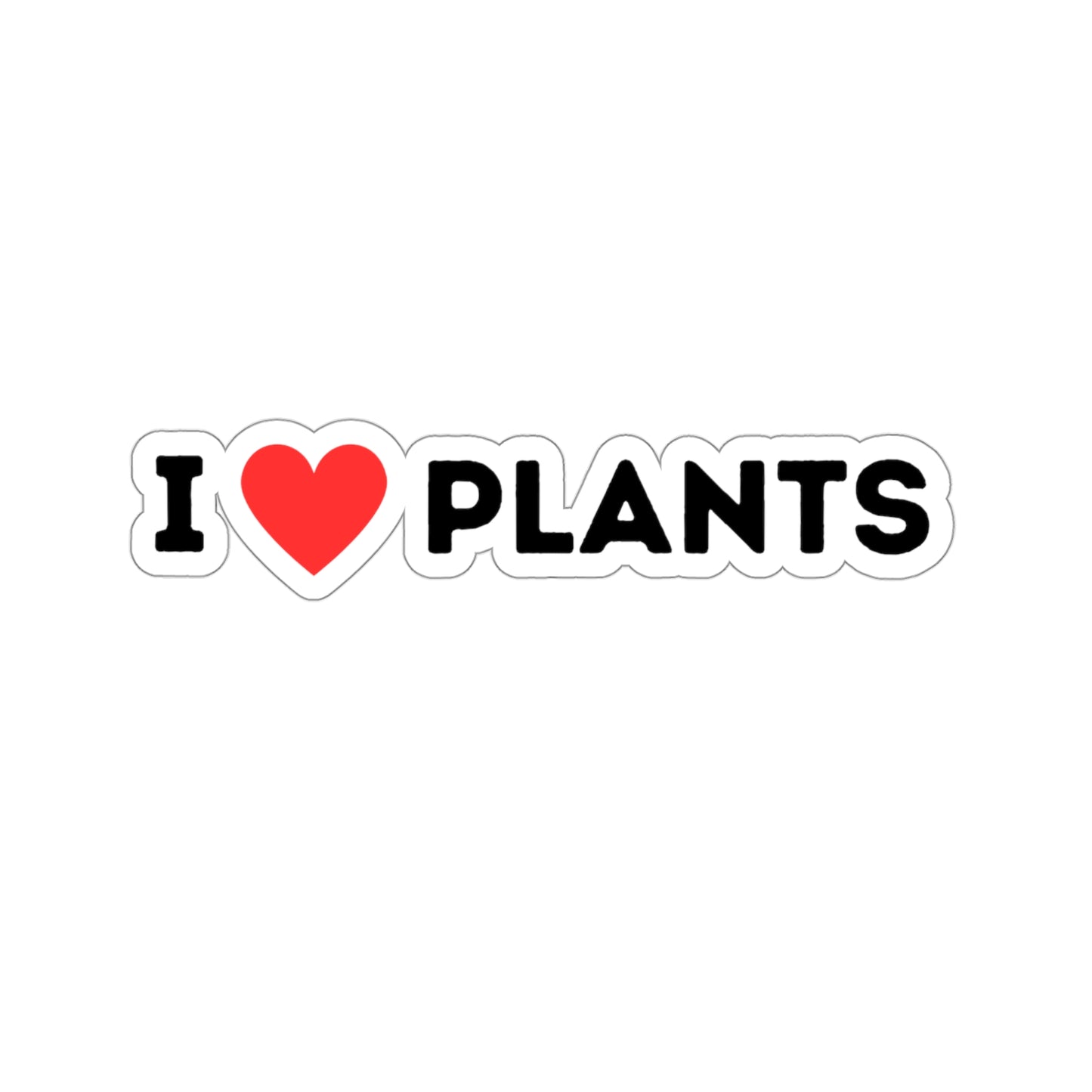 Love Plants Stickers