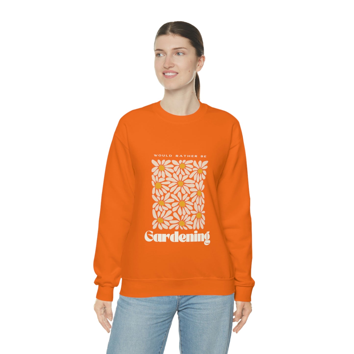 Would Rather Be Gardening Unisex Crewneck