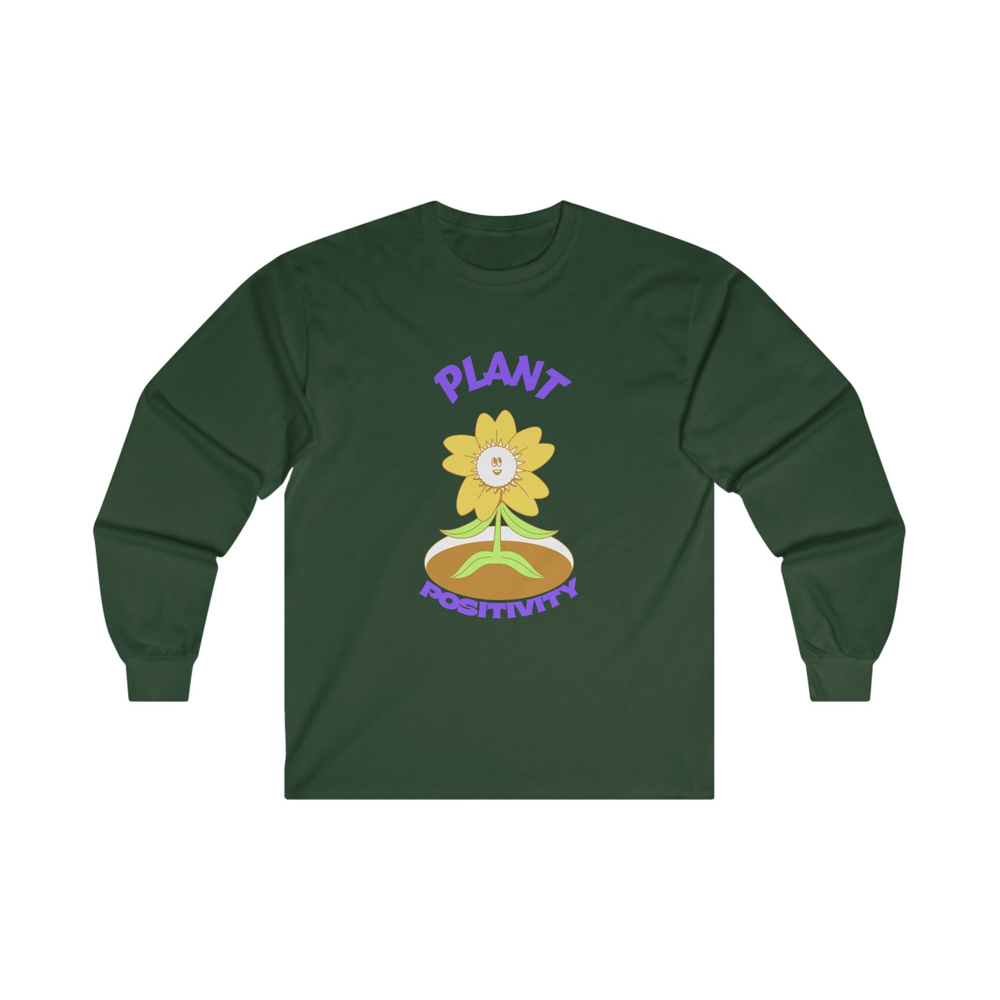 Plant Positivity Cotton Long Sleeve