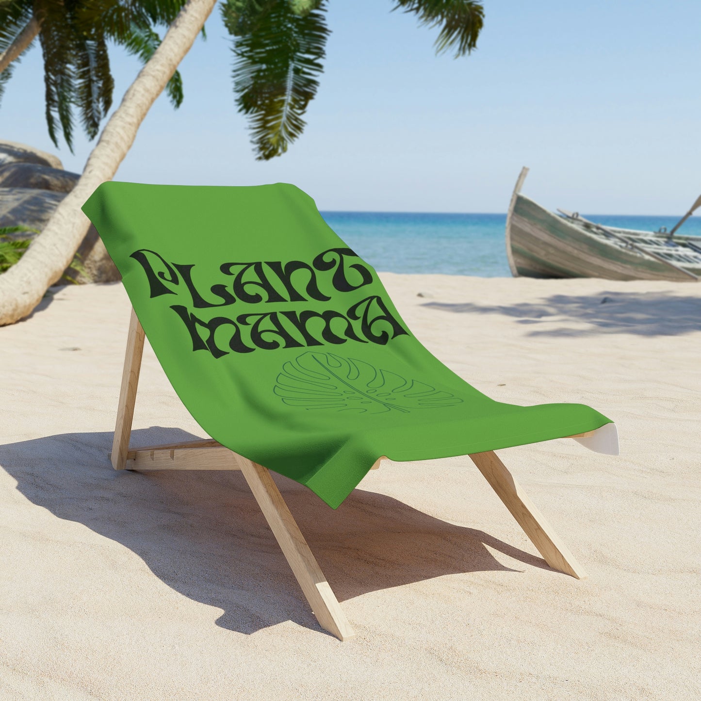 Plant Mama Beach Towel