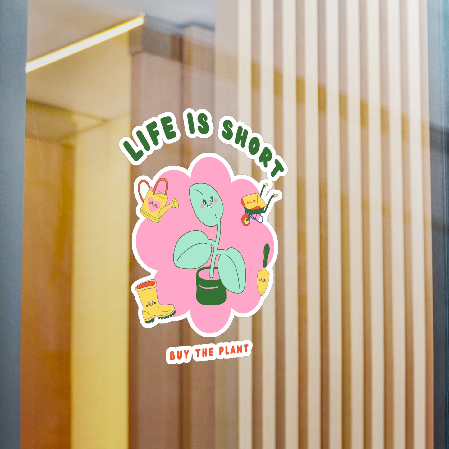 Life Is Short Vinyl Decals