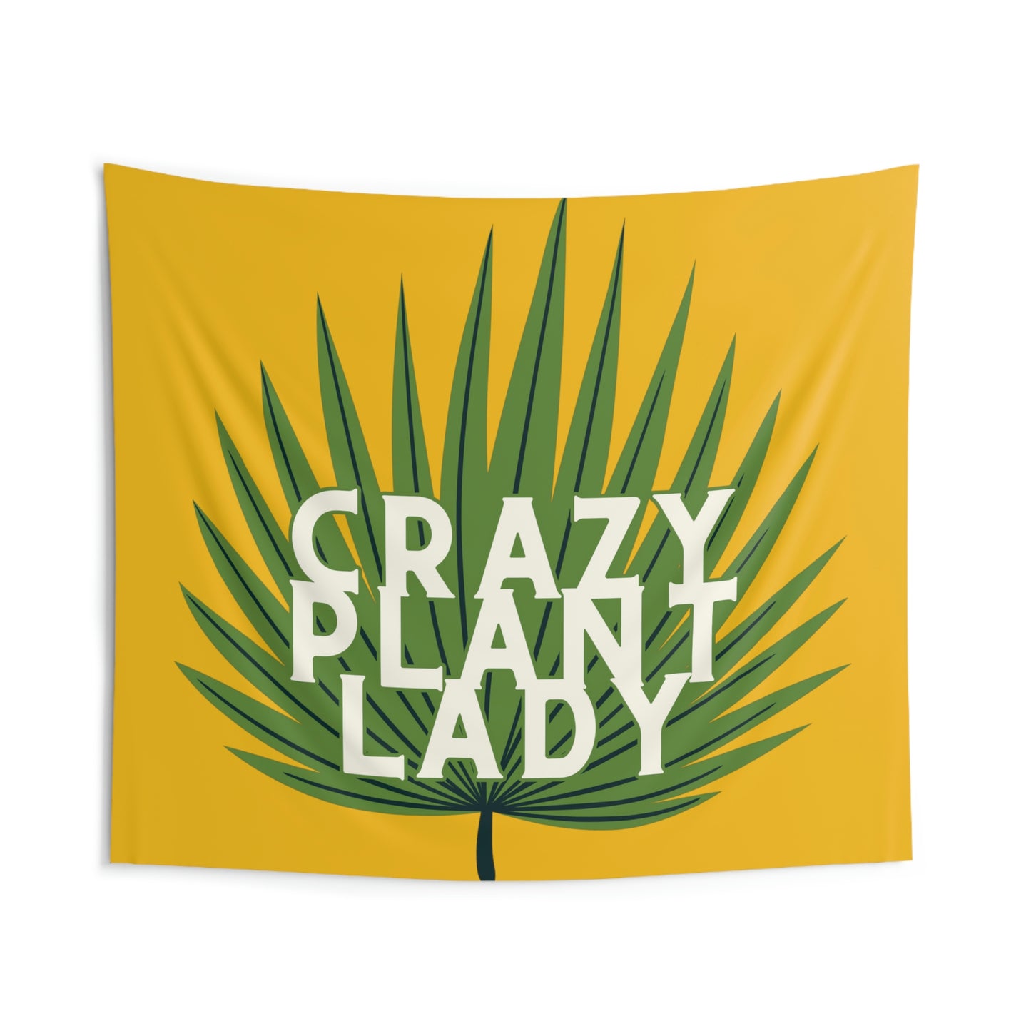Crazy Plant Lady Wall Tapestry