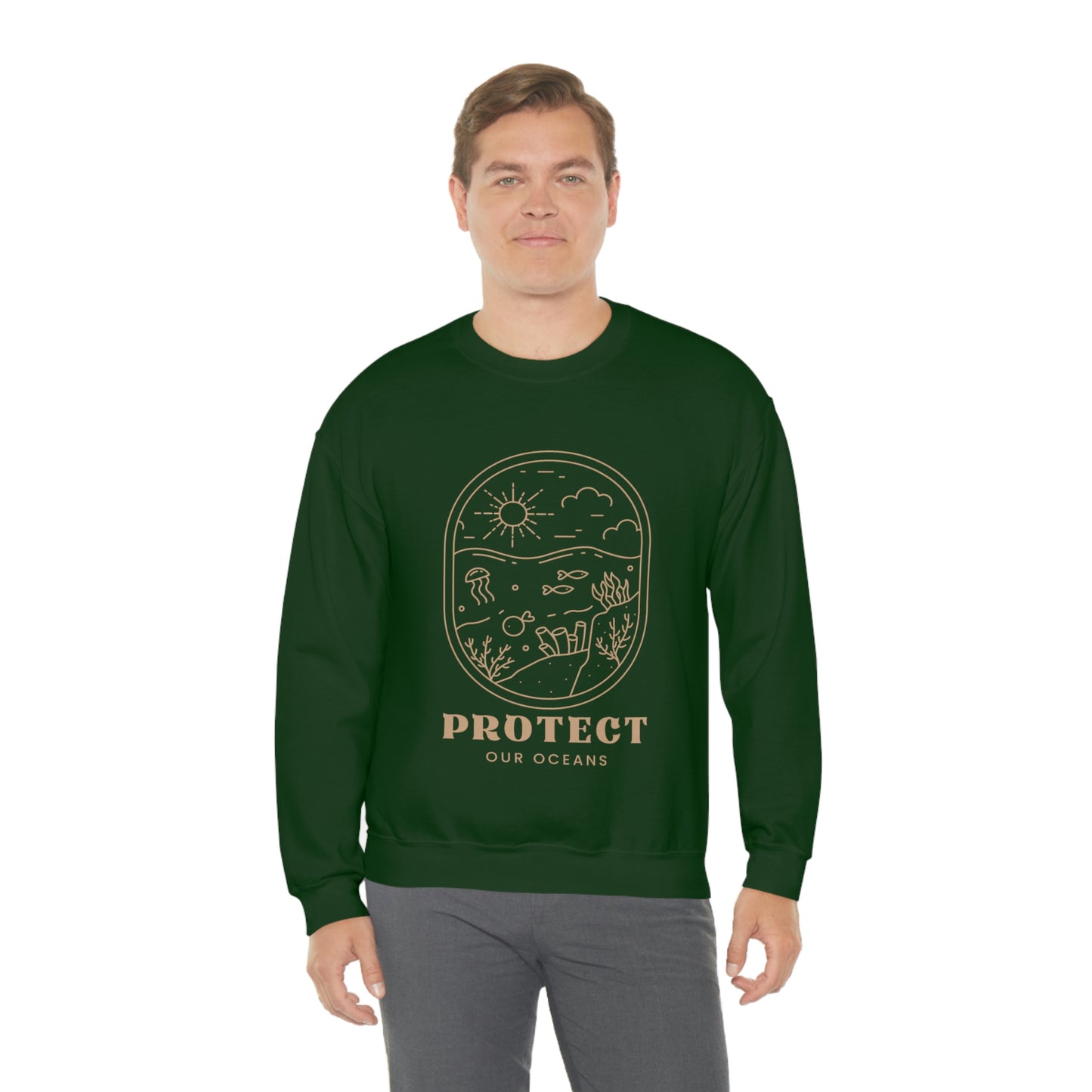 Protect Our Oceans Unisex Crewneck