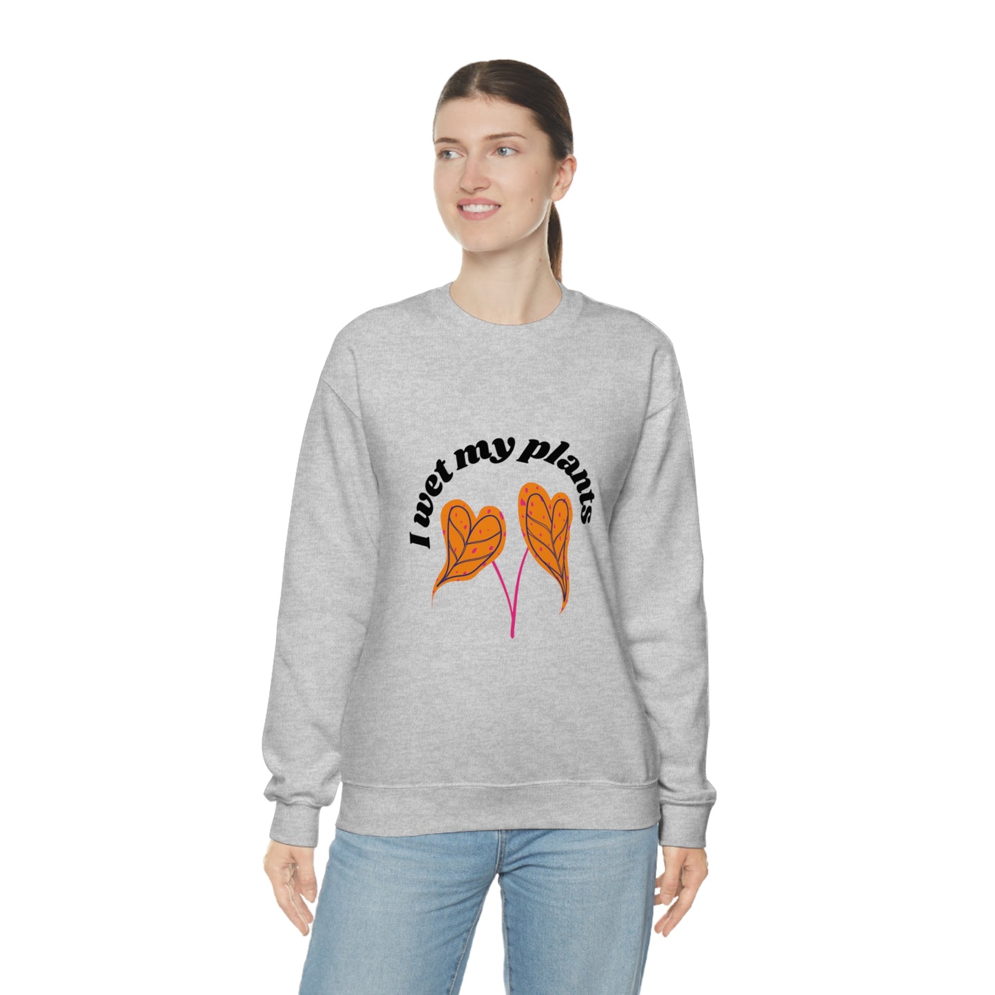 I Wet My Plants Unisex Crewneck
