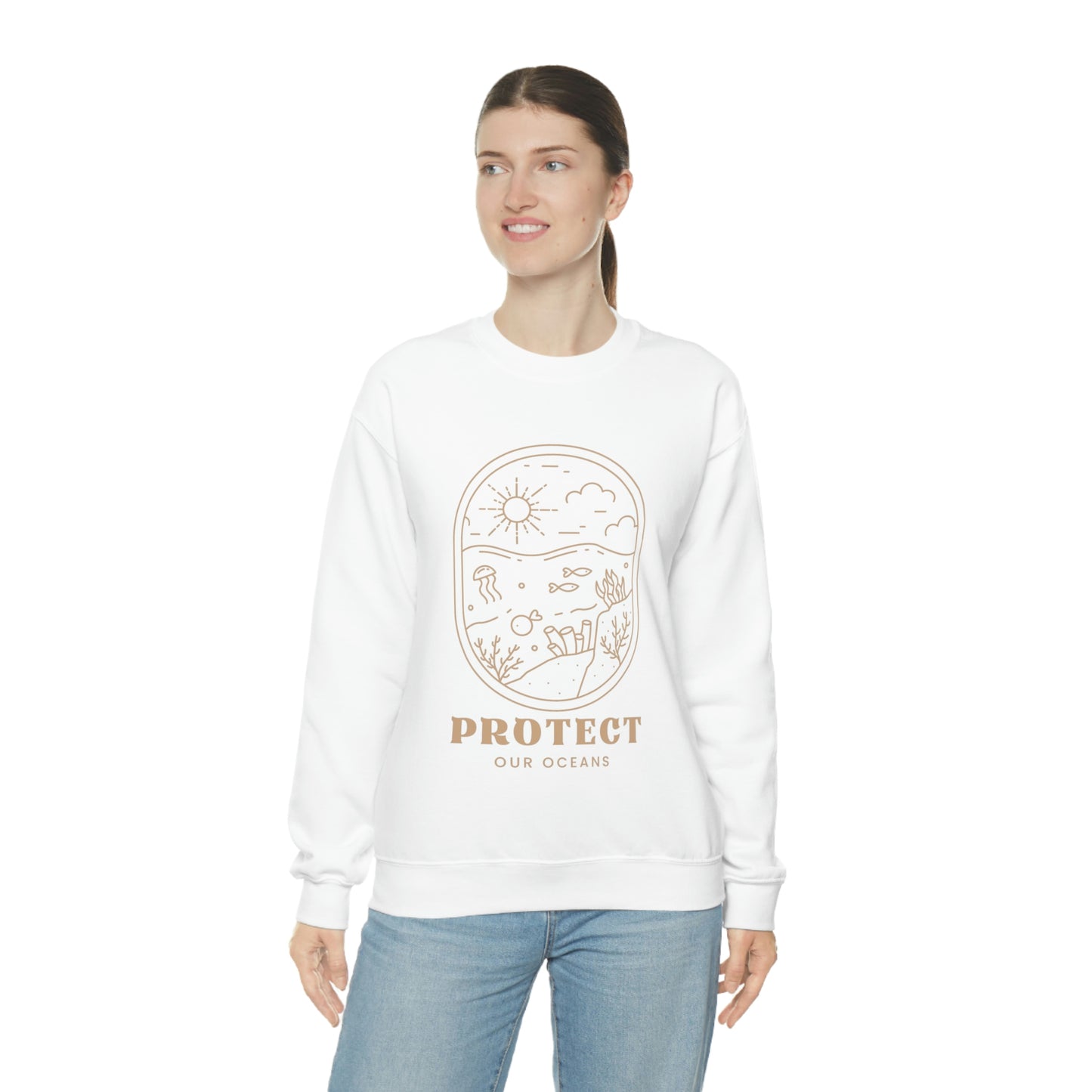 Protect Our Oceans Unisex Crewneck