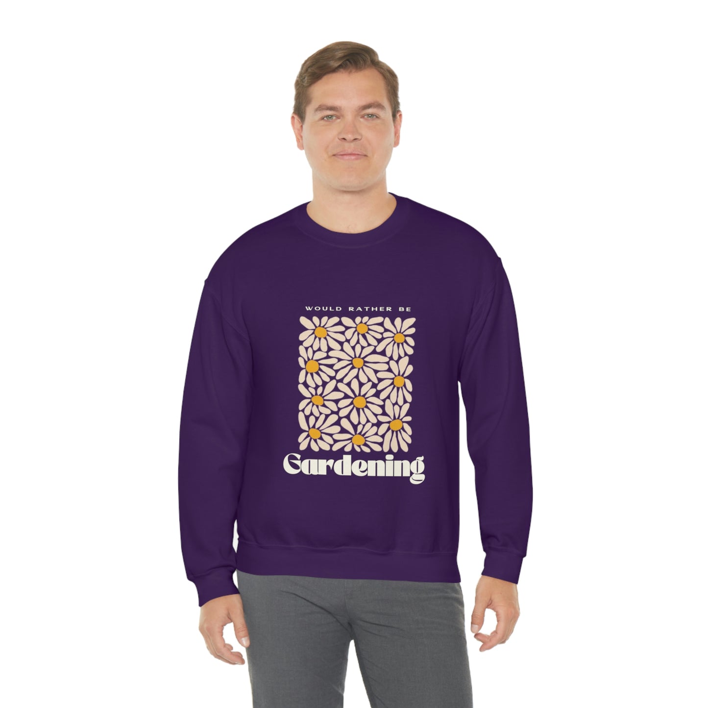 Would Rather Be Gardening Unisex Crewneck