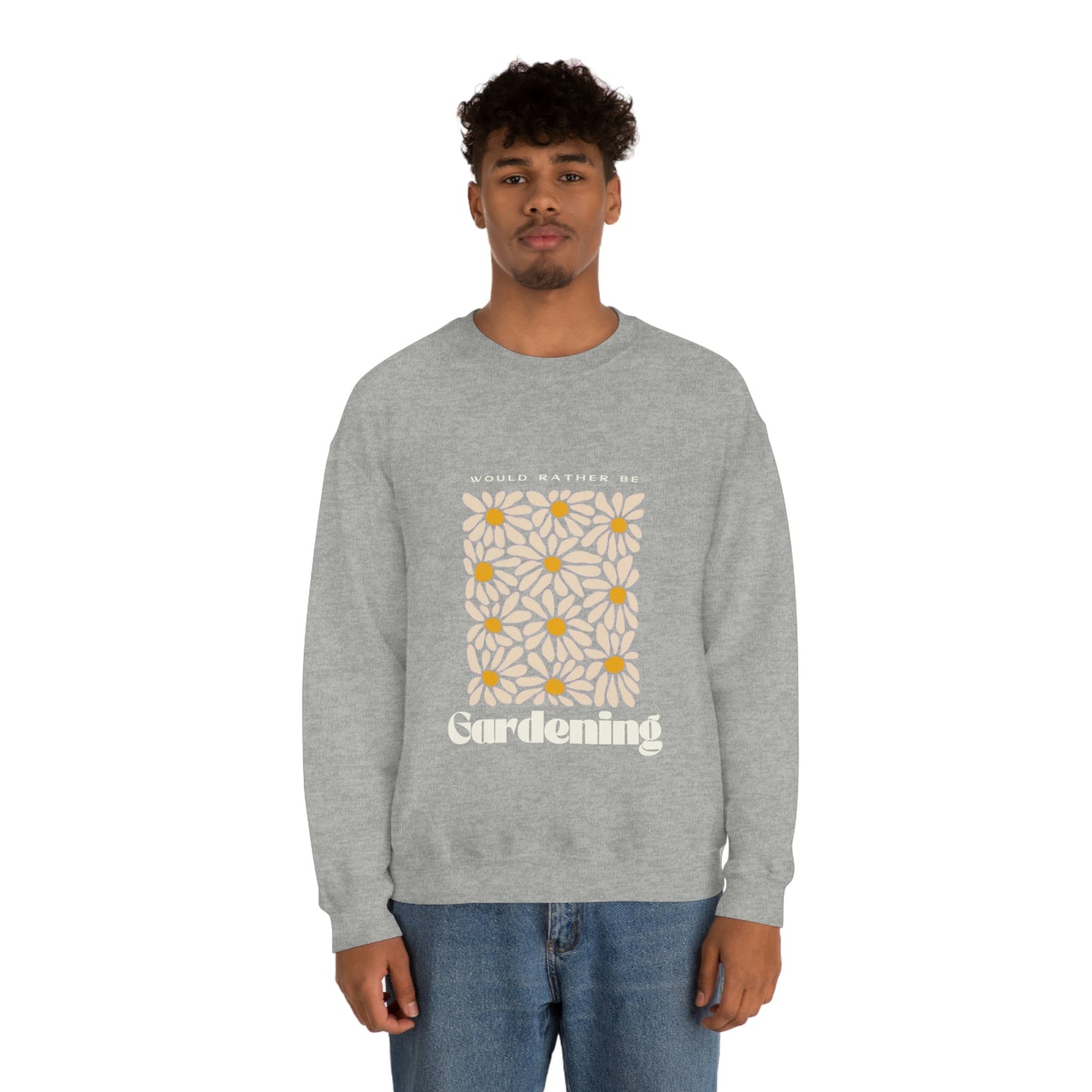 Would Rather Be Gardening Unisex Crewneck