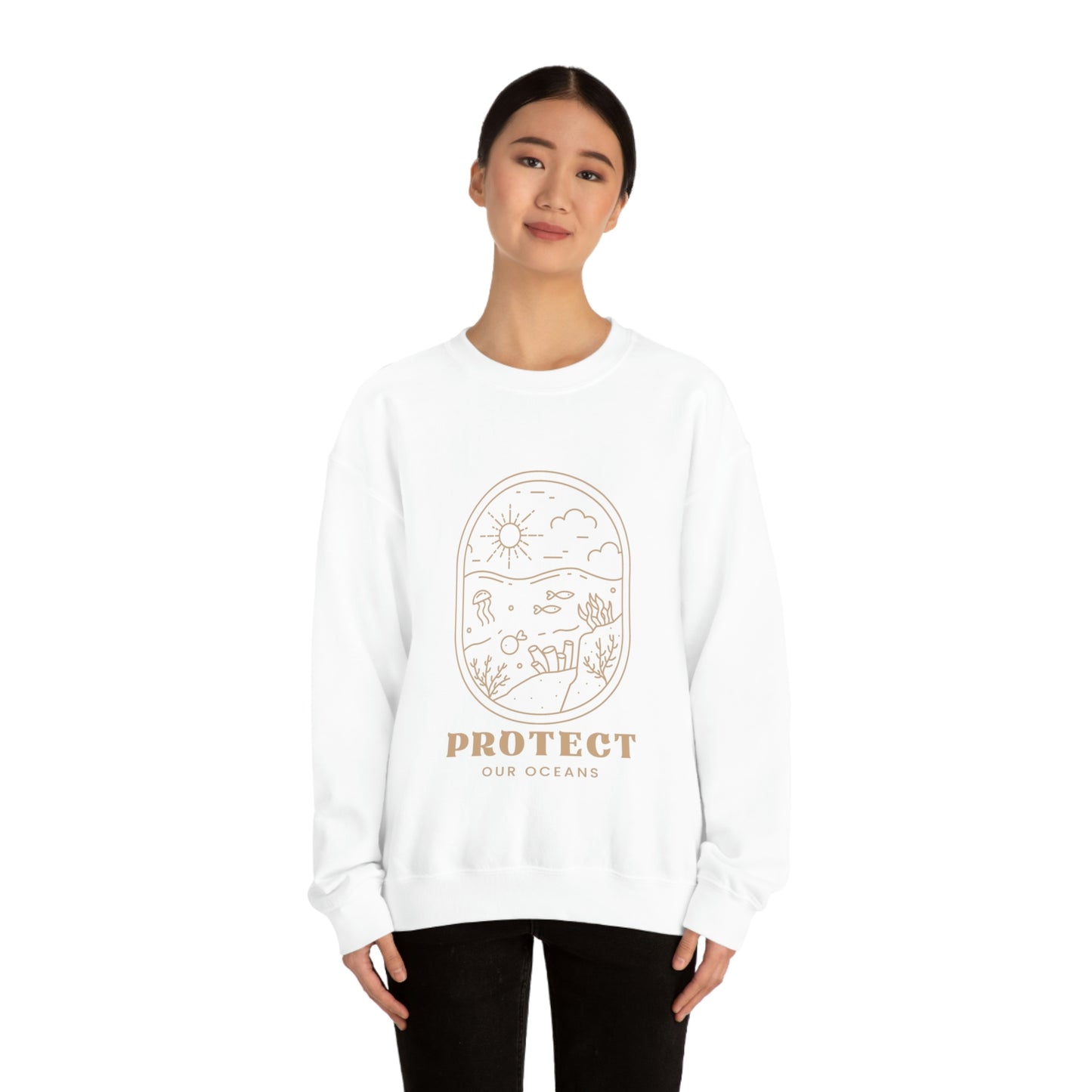 Protect Our Oceans Unisex Crewneck