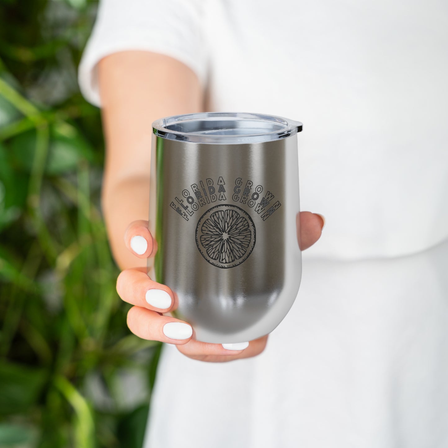 Florida Grown Wine Tumbler