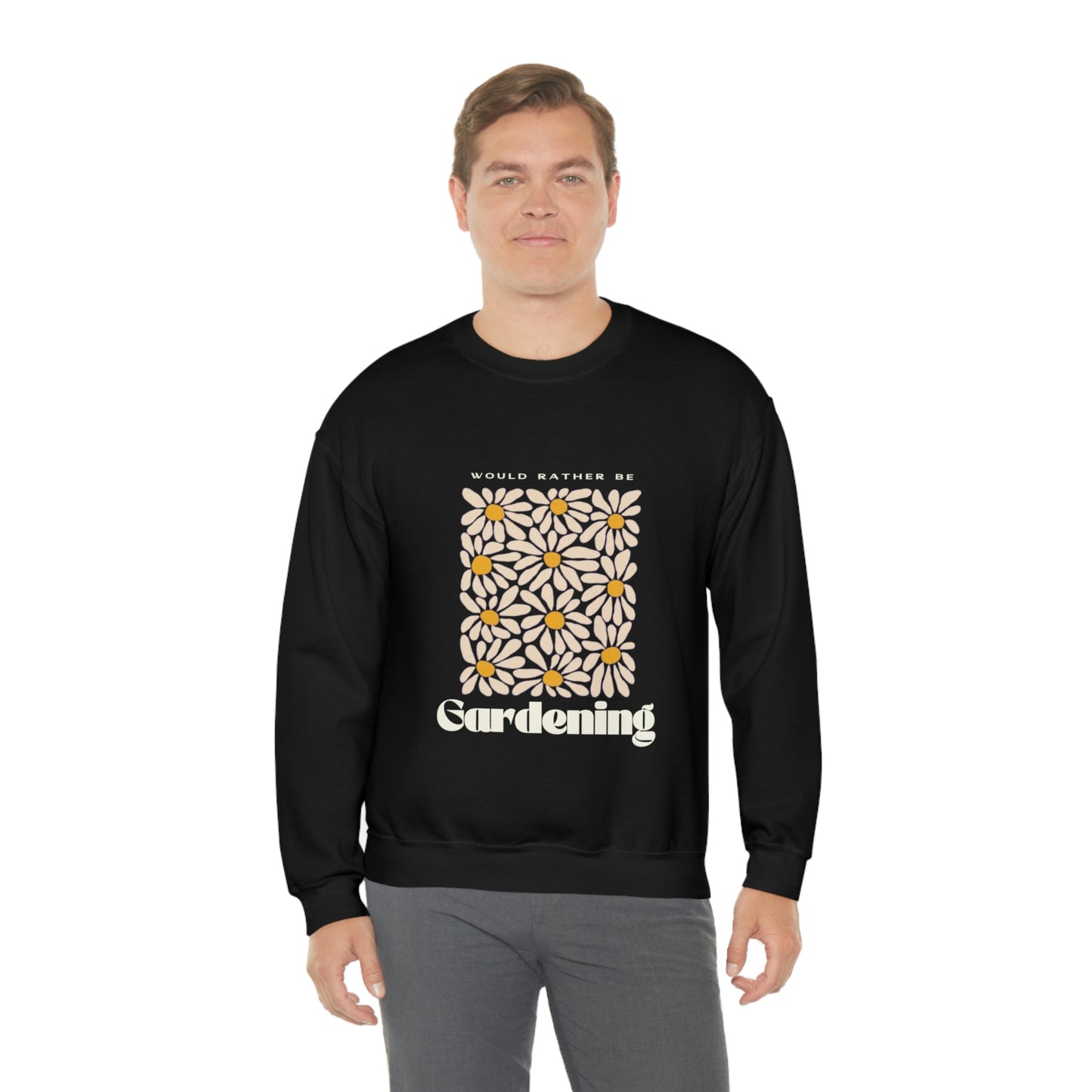 Would Rather Be Gardening Unisex Crewneck