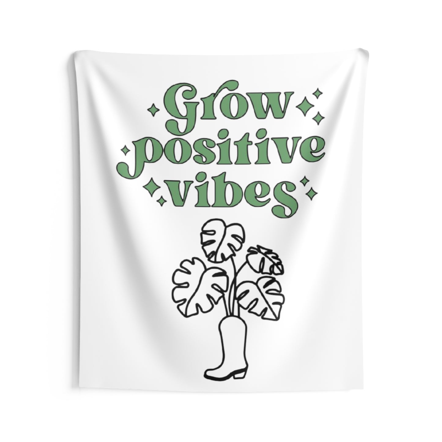 Grow Positive Indoor Wall Tapestries