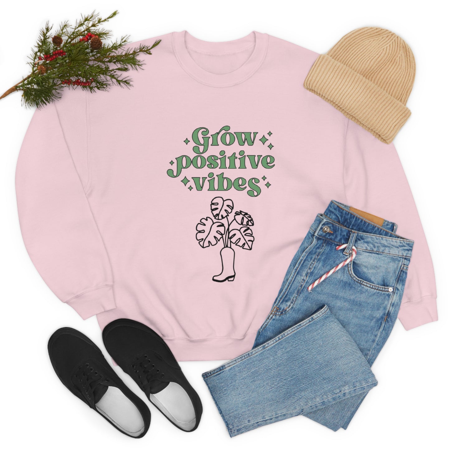 Grow Positive Unisex Crewneck