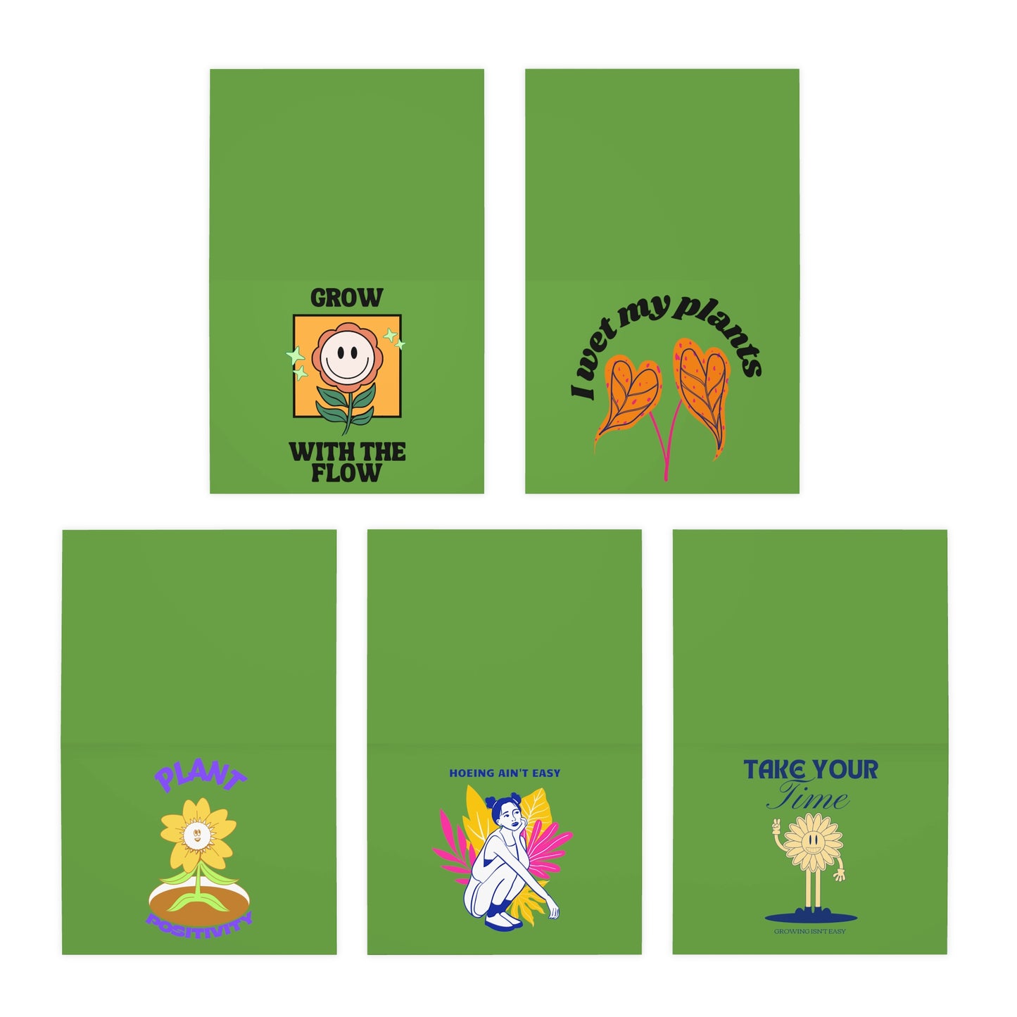Plant Lover Greeting Cards (5-Pack)