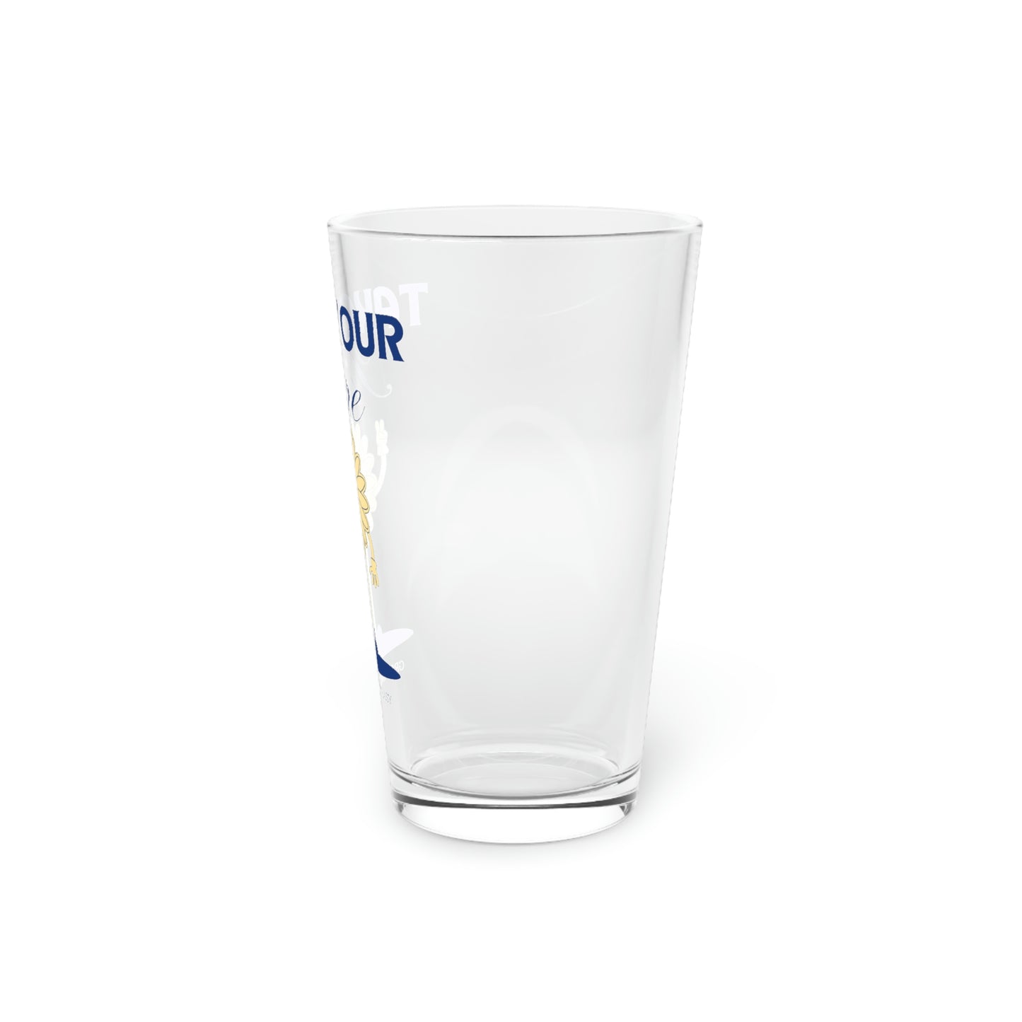 Growing Isn't Easy Pint Glass