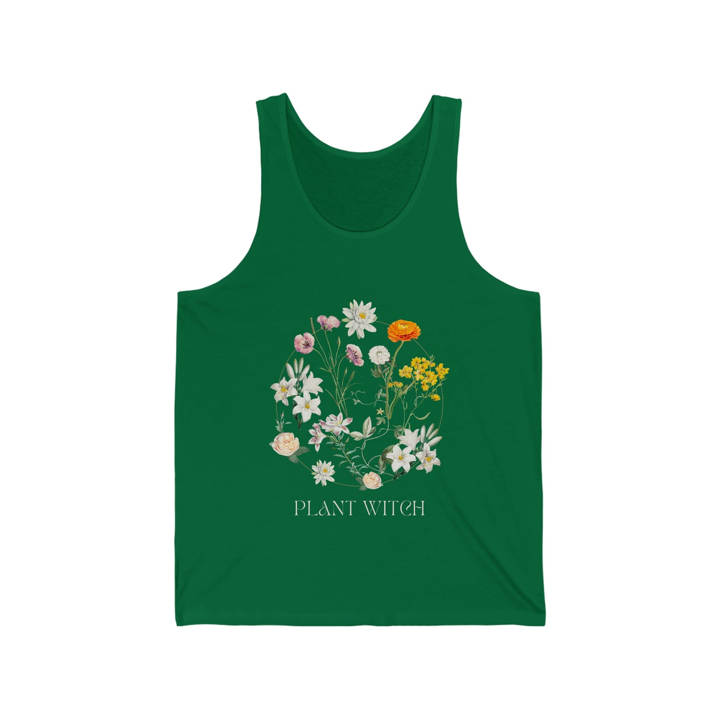 Plant Witch Unisex Jersey Tank