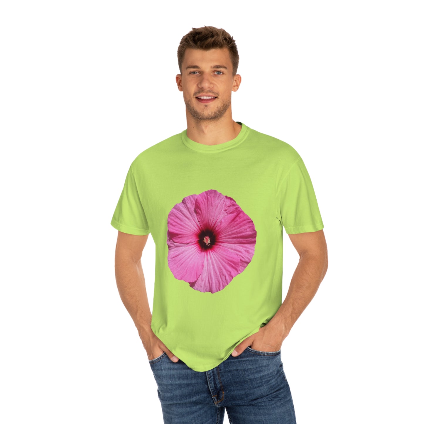Hibiscus Garment-Dyed T-shirt