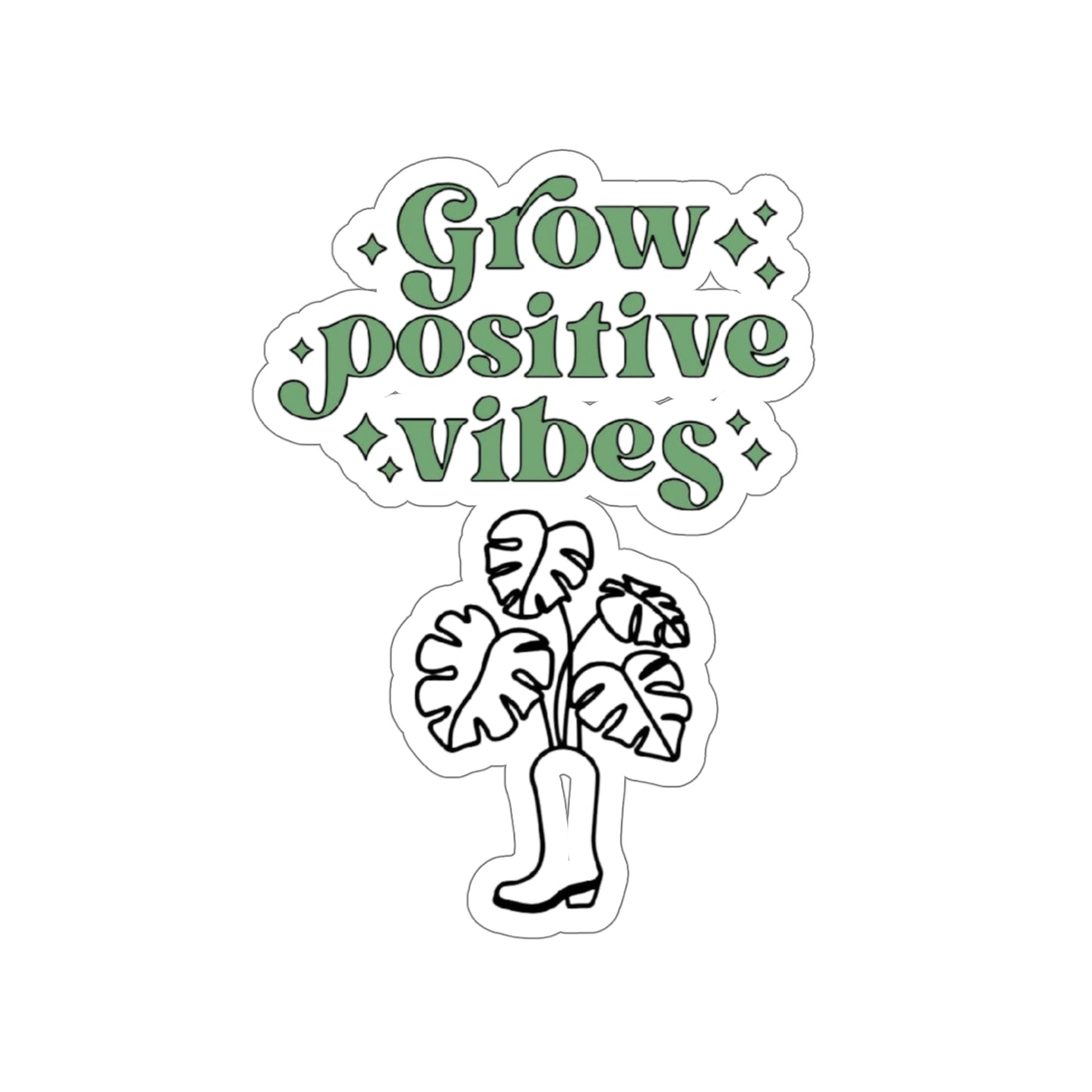 Grow Positive Stickers