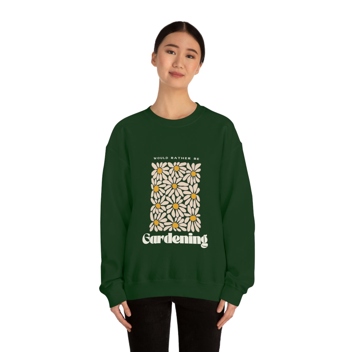 Would Rather Be Gardening Unisex Crewneck