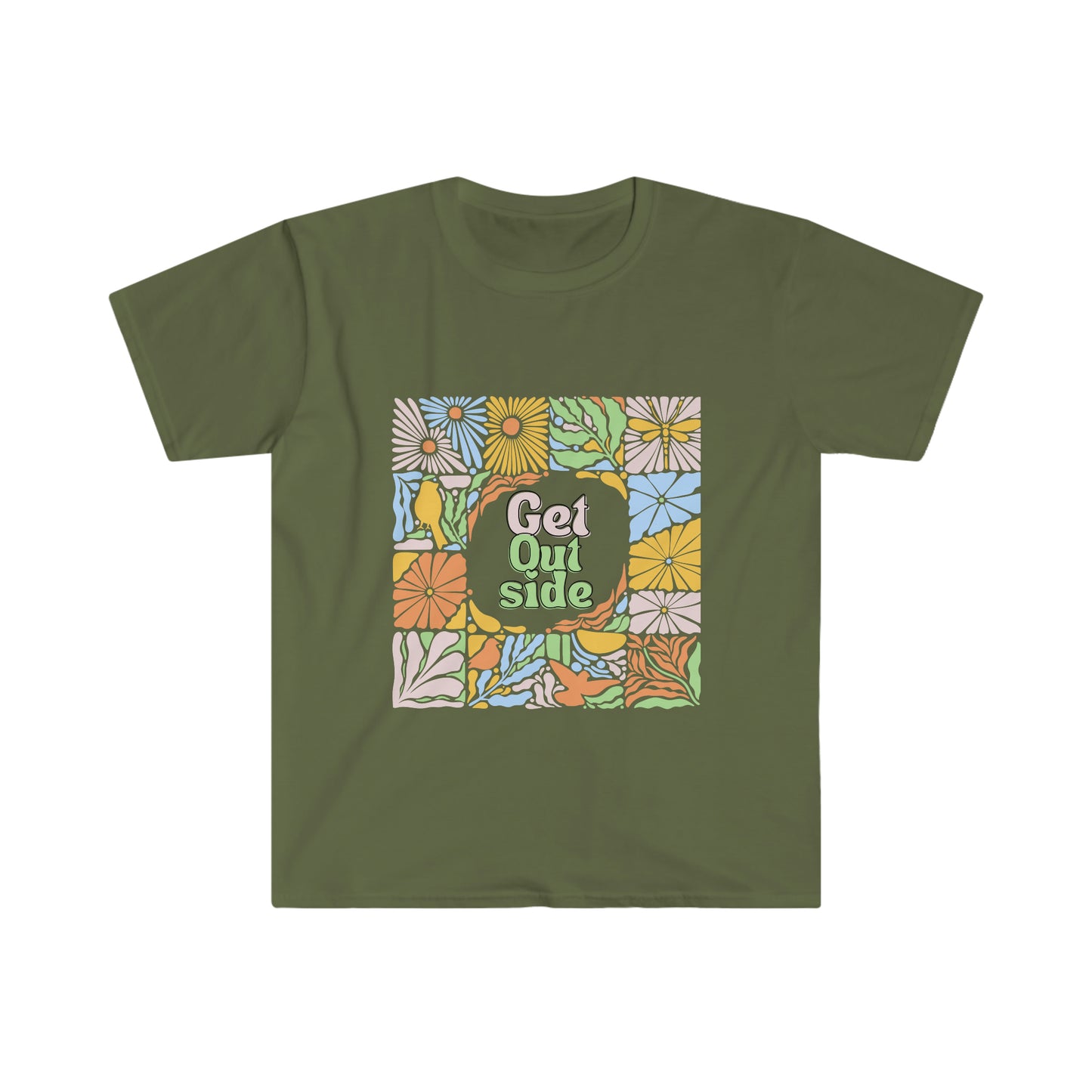 Get Outside Unisex Softstyle T-Shirt