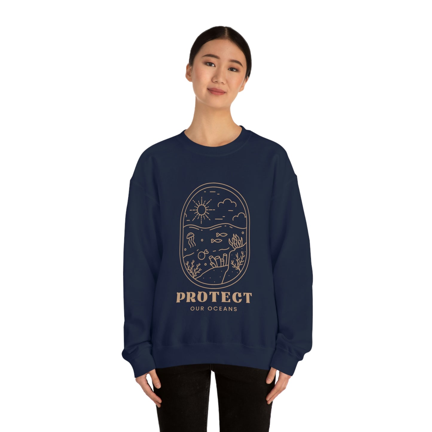 Protect Our Oceans Unisex Crewneck