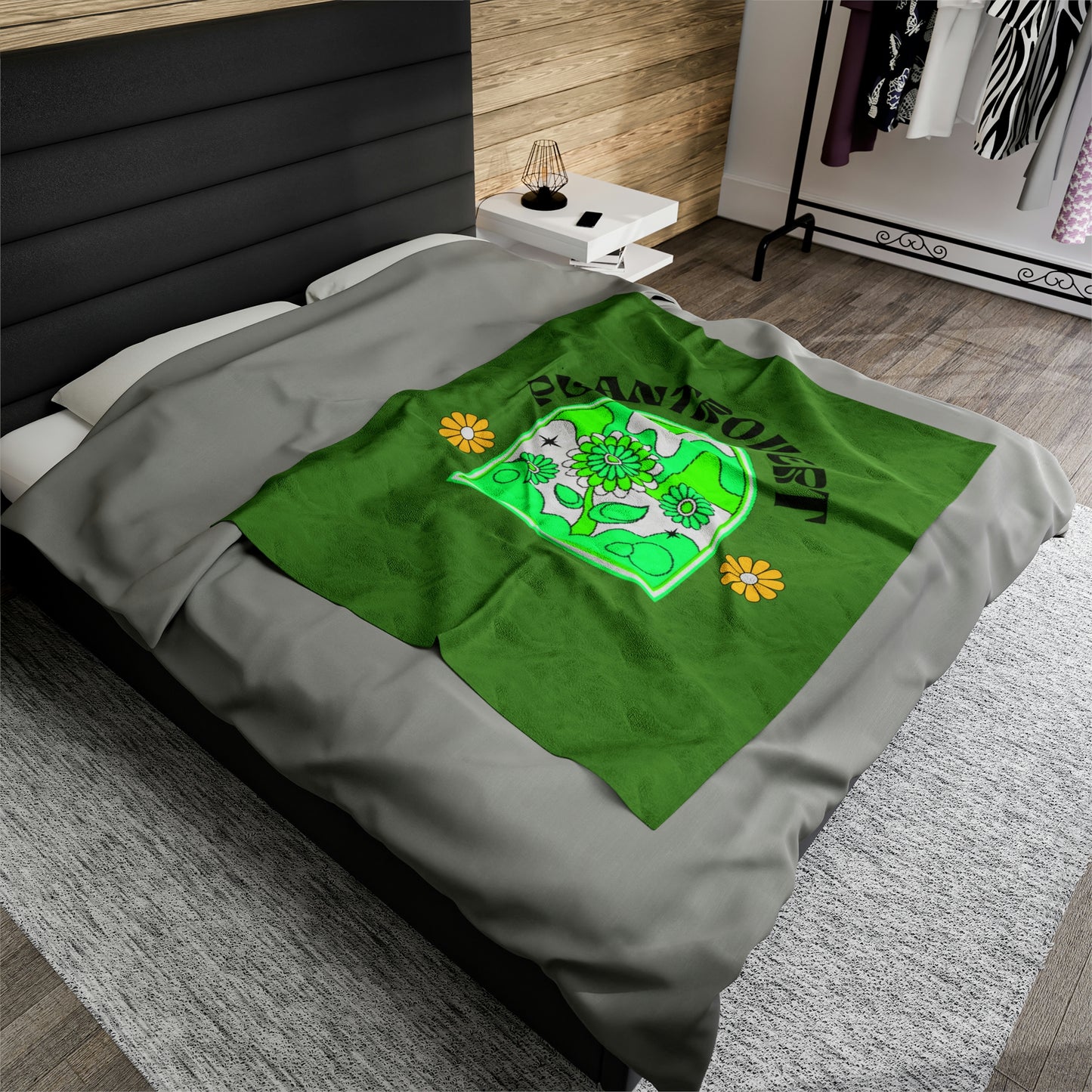 Plantrovert Velveteen Plush Blanket