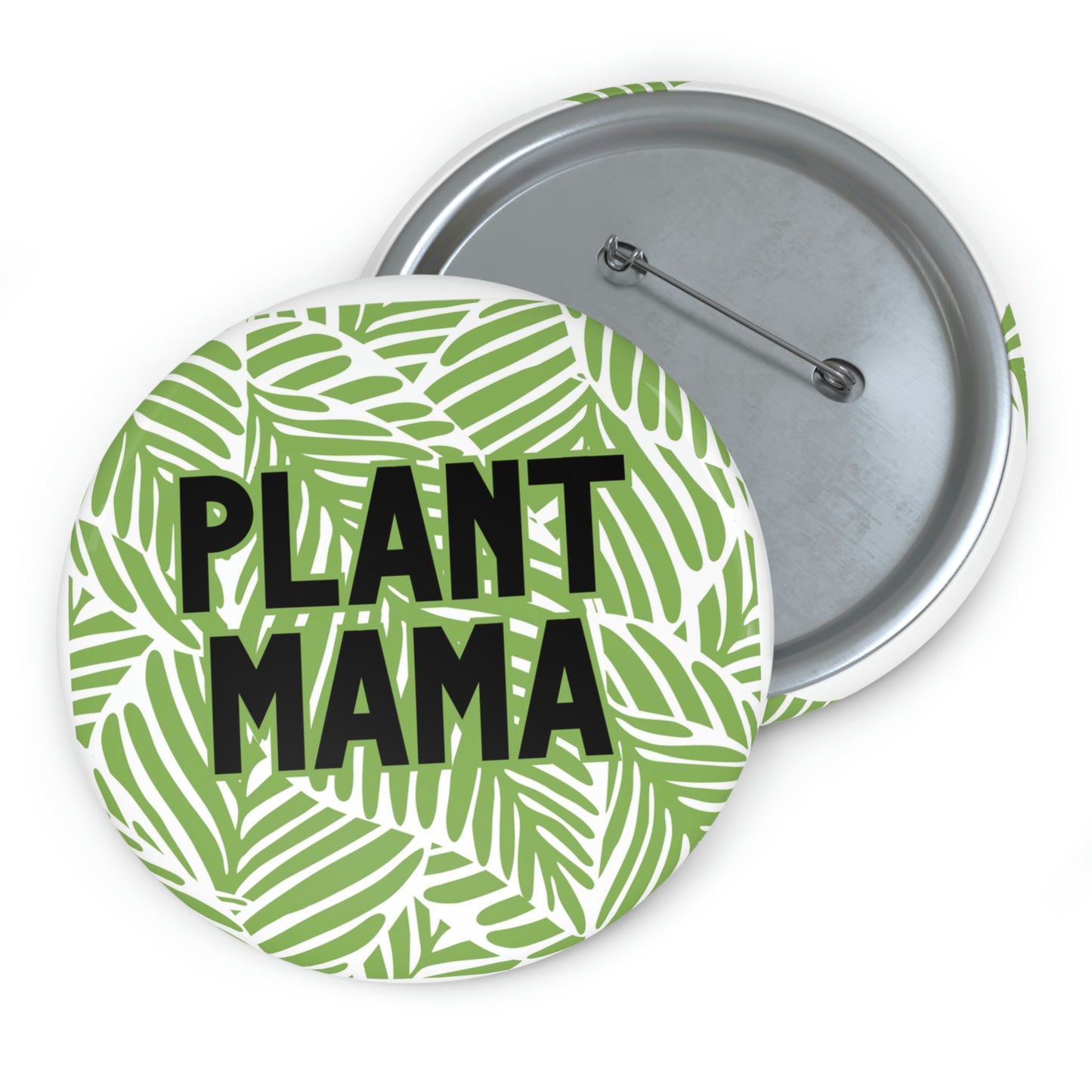 Plant Mama Pin Button