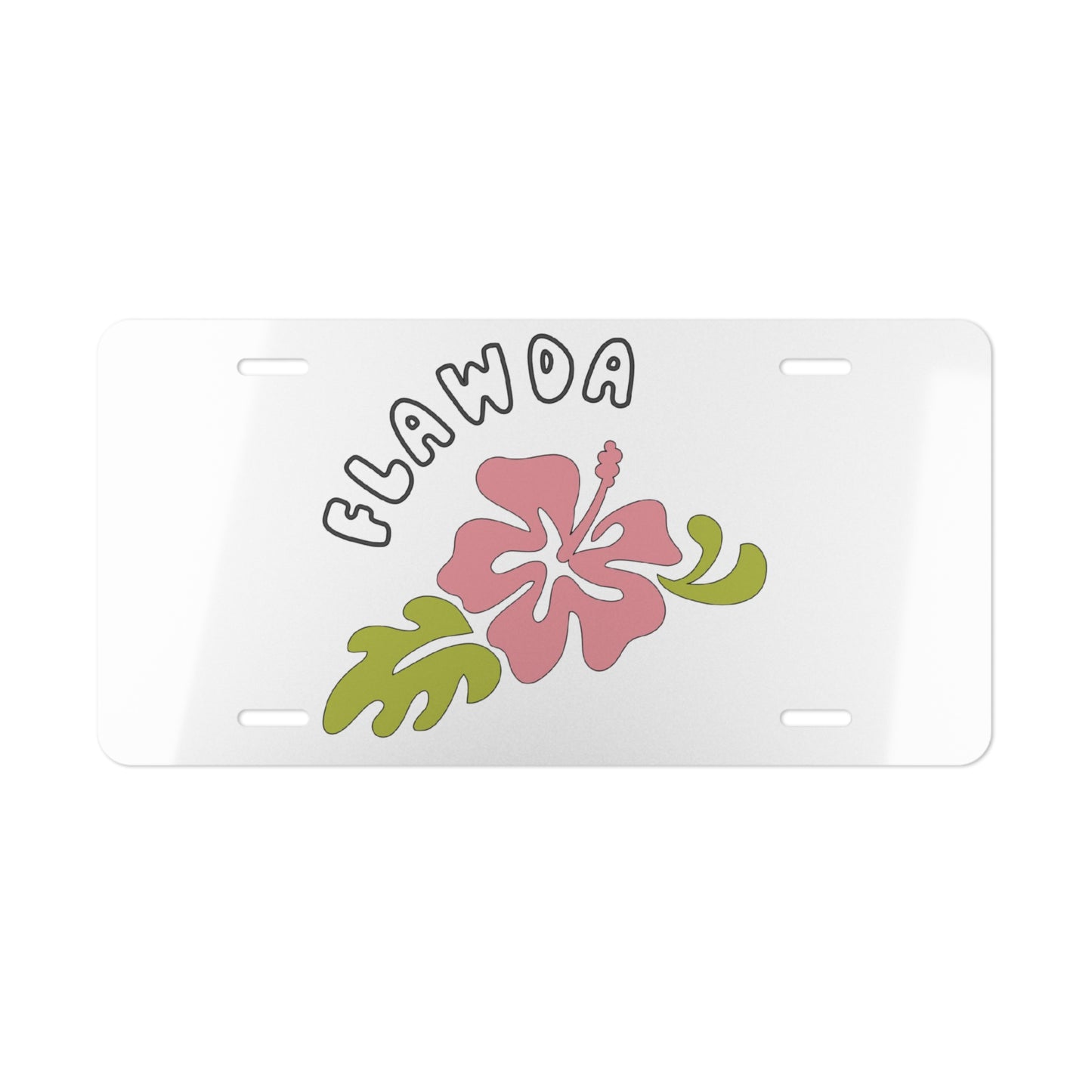 Flawda Vanity Plate