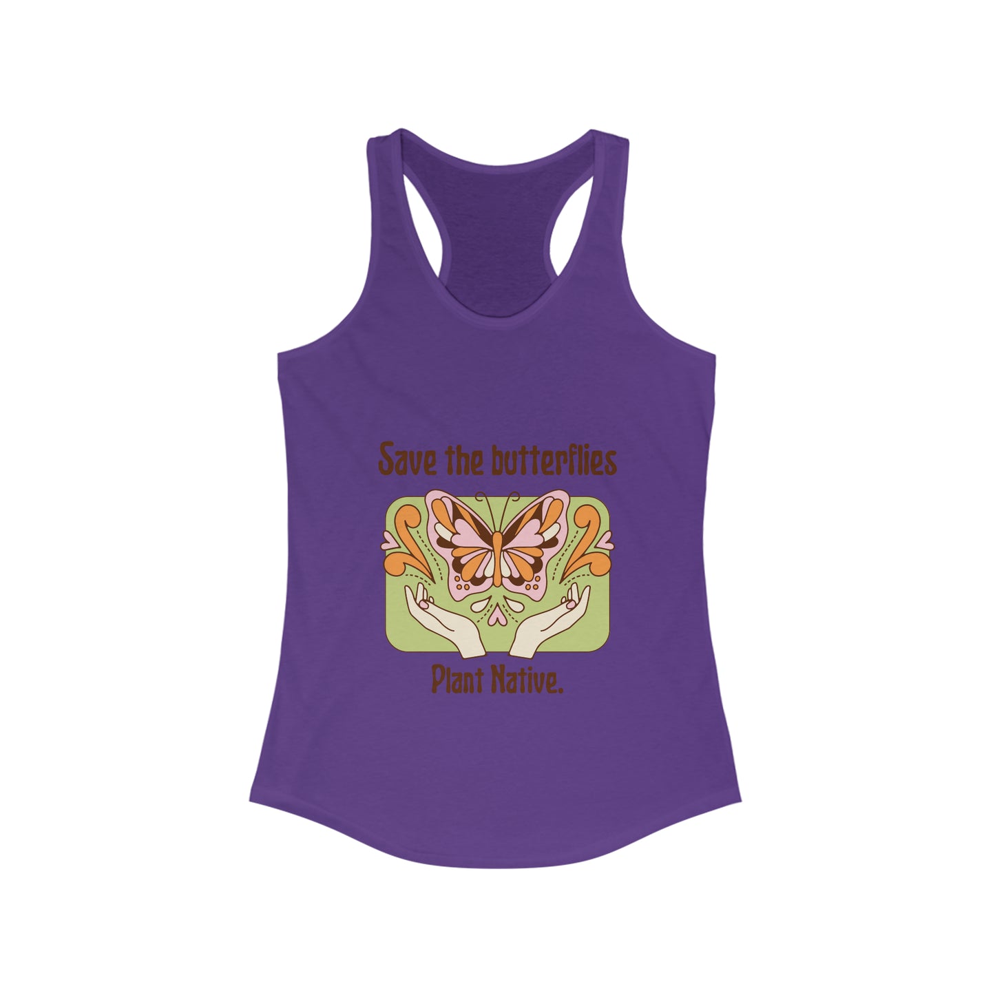 Plant Native Women's Racerback Tank