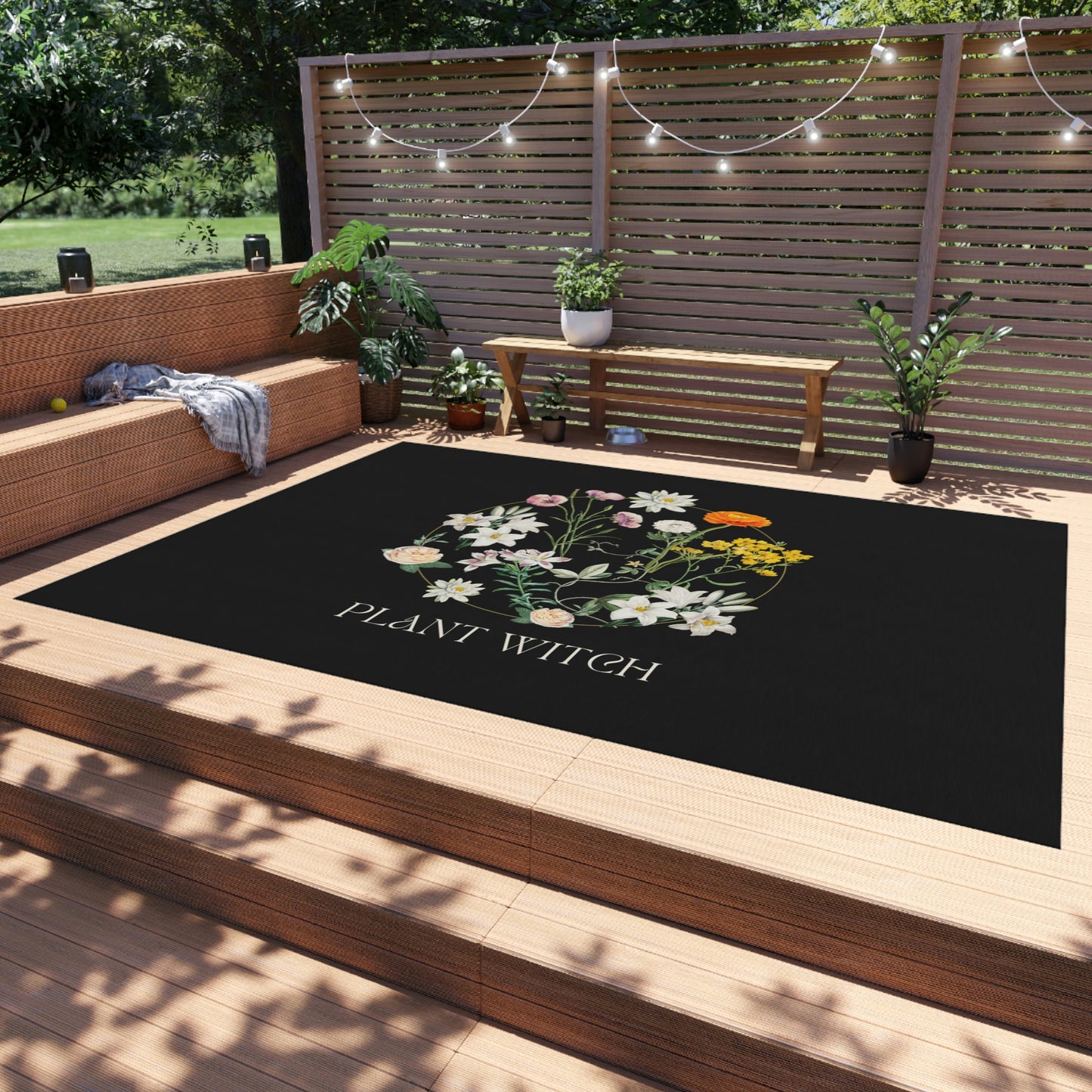 Plant Witch Outdoor Rug