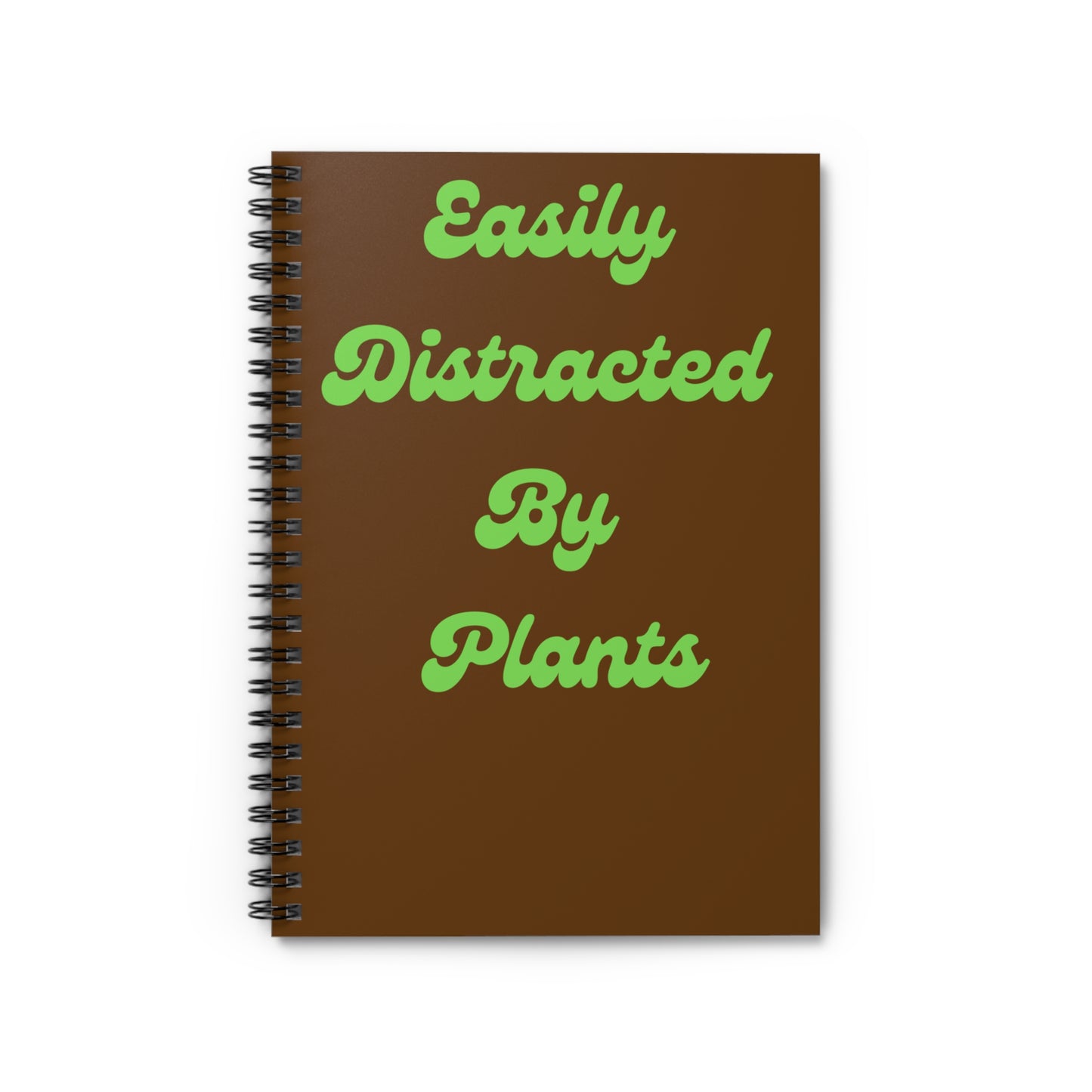 Distracted Spiral Notebook