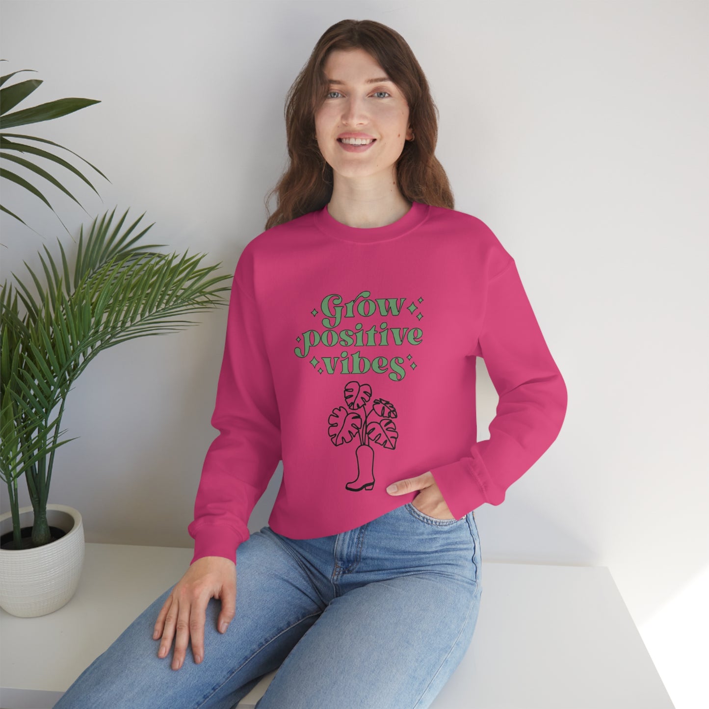 Grow Positive Unisex Crewneck