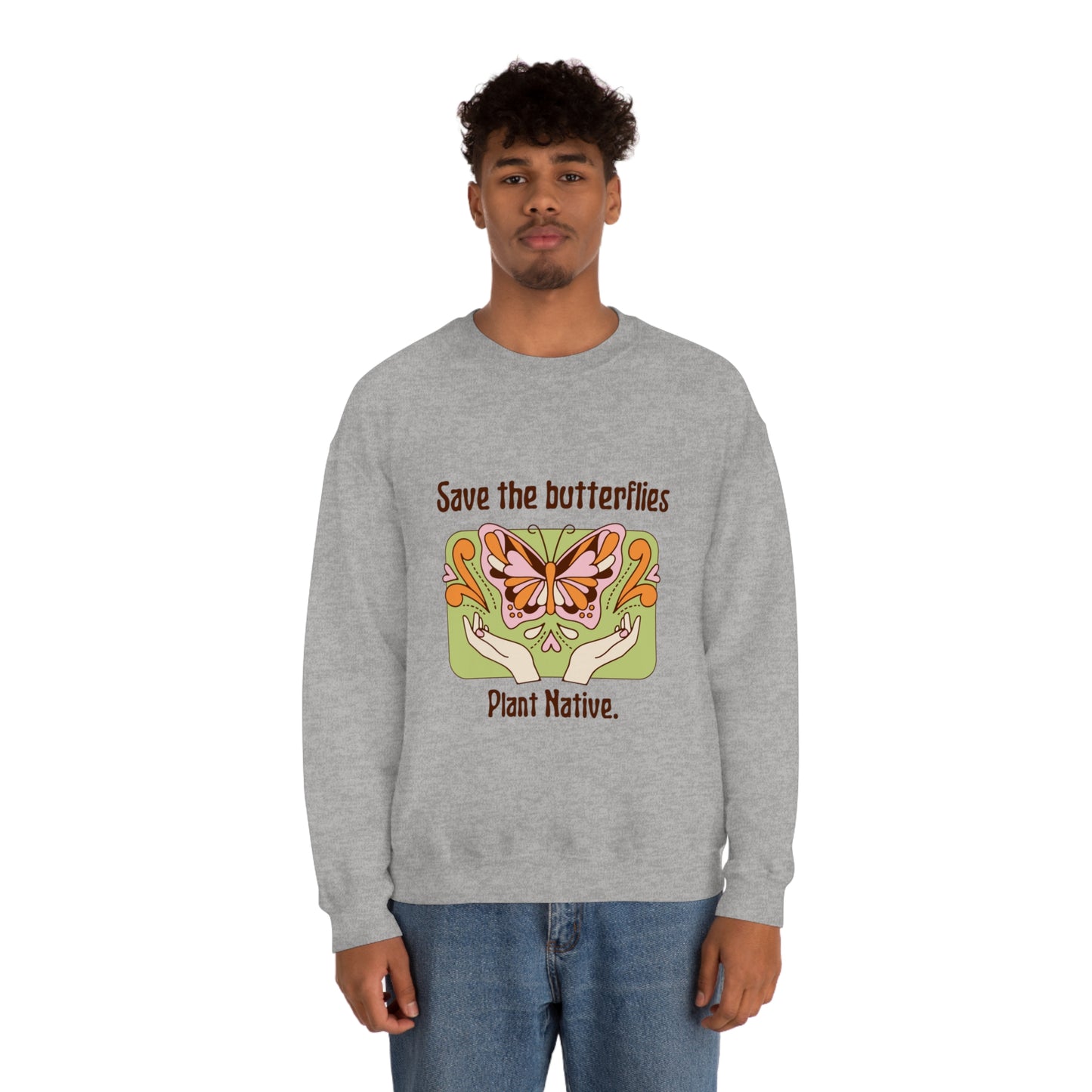 Plant Native Unisex Crewneck