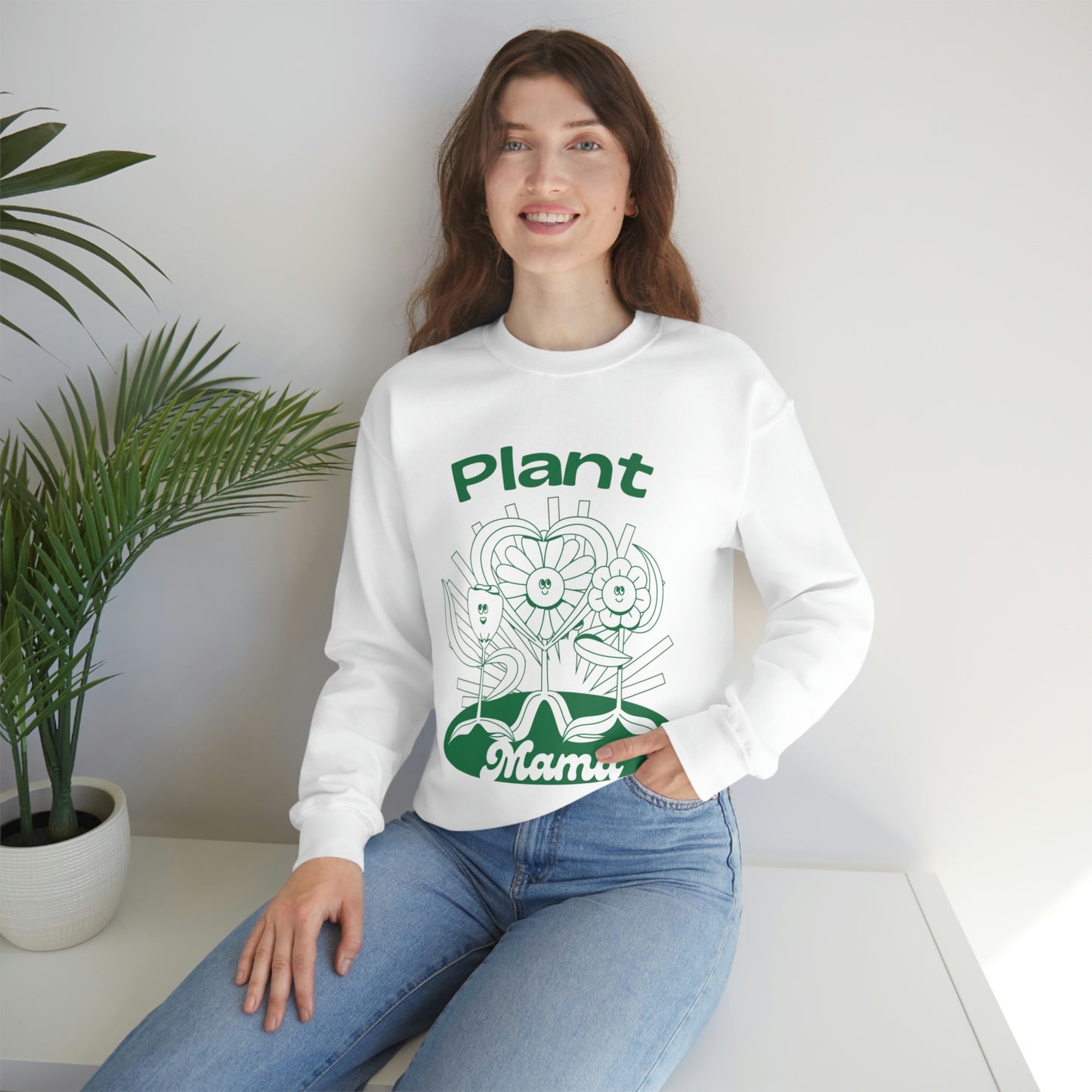 Plant Mama Unisex Crewneck