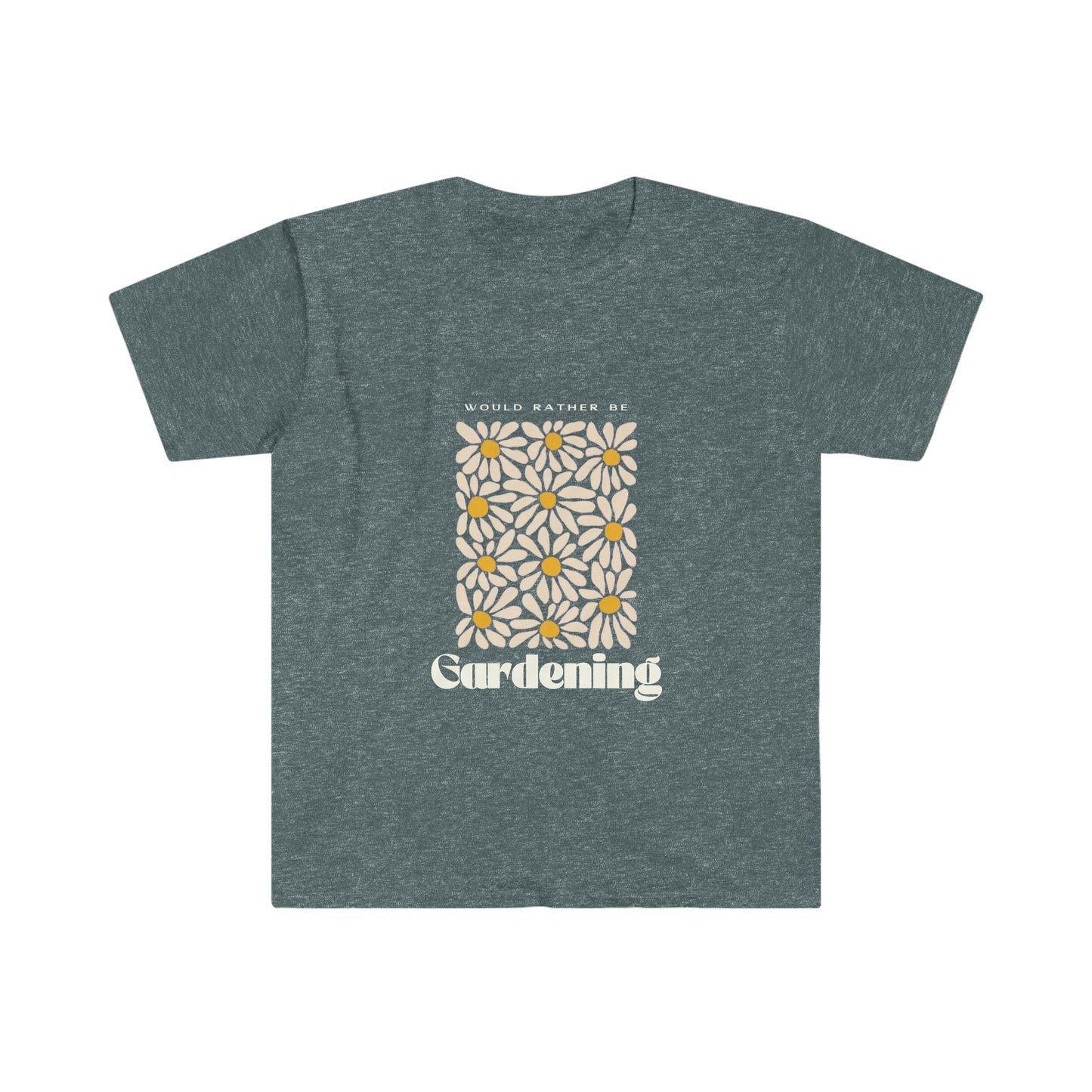 Would Rather Be Gardening Unisex Softstyle T-Shirt