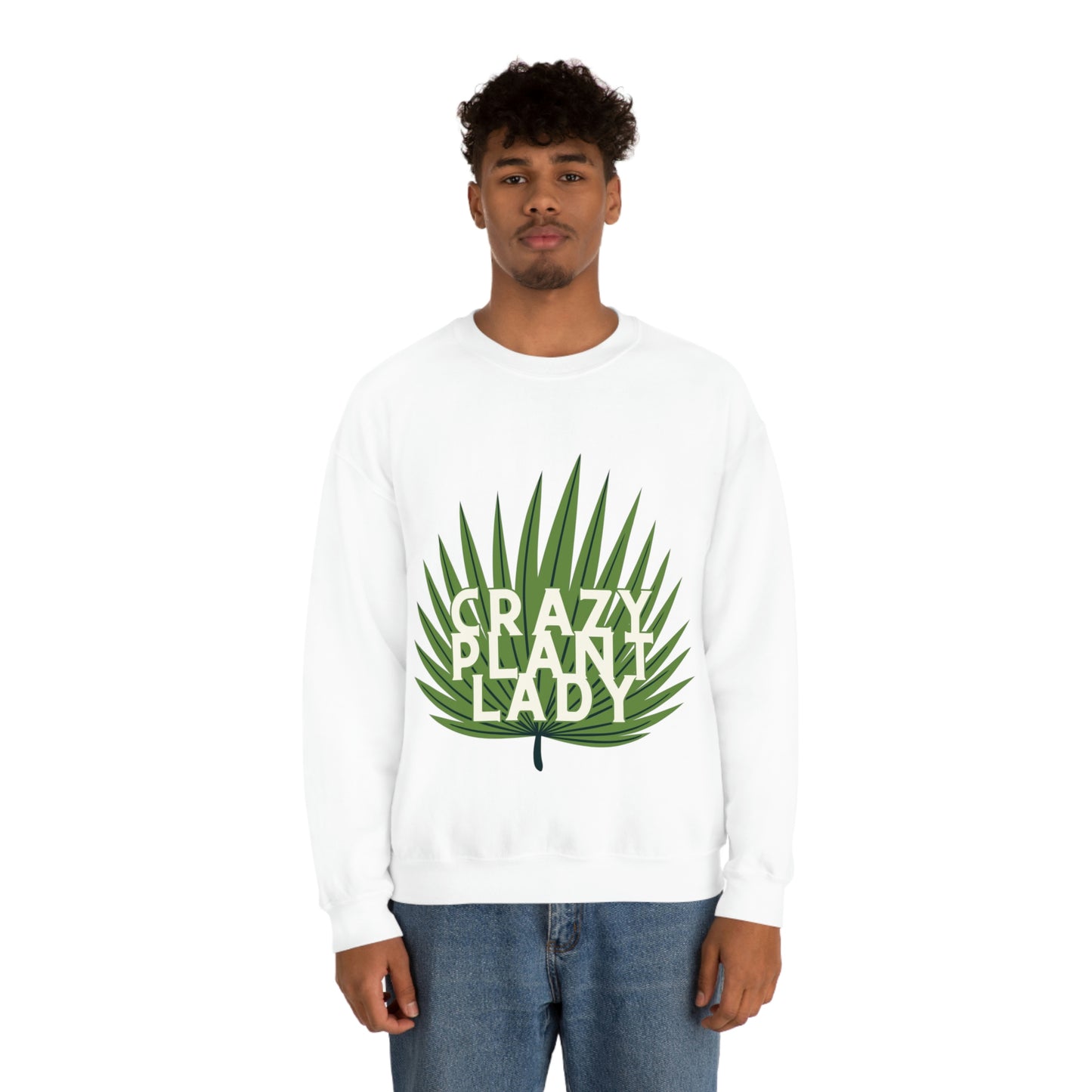 Crazy Plant Lady Unisex Crewneck
