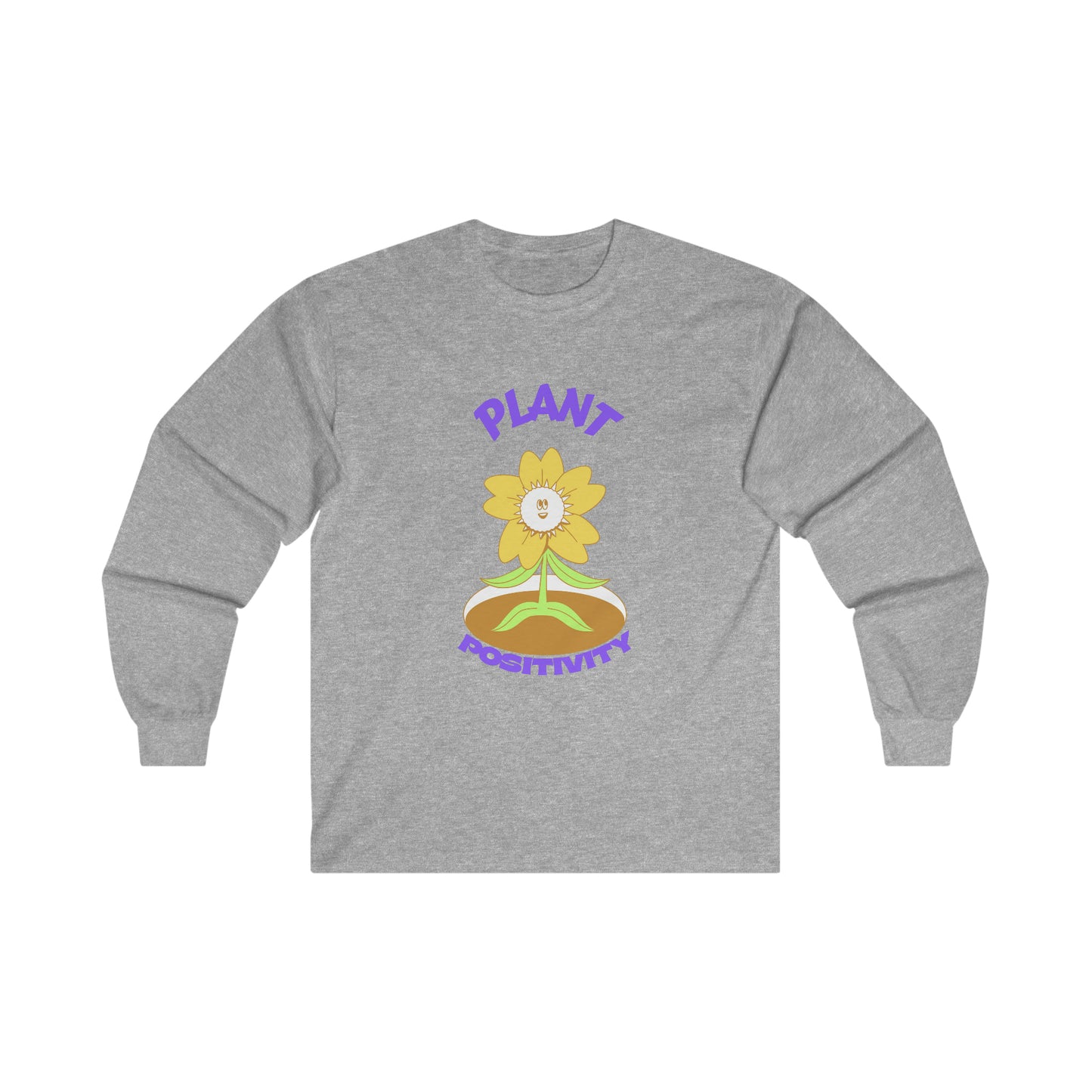Plant Positivity Cotton Long Sleeve