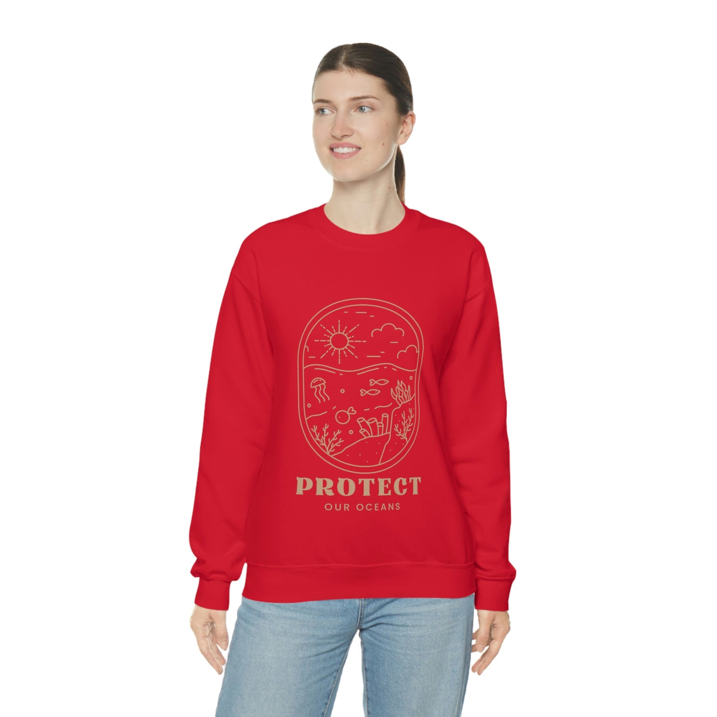 Protect Our Oceans Unisex Crewneck