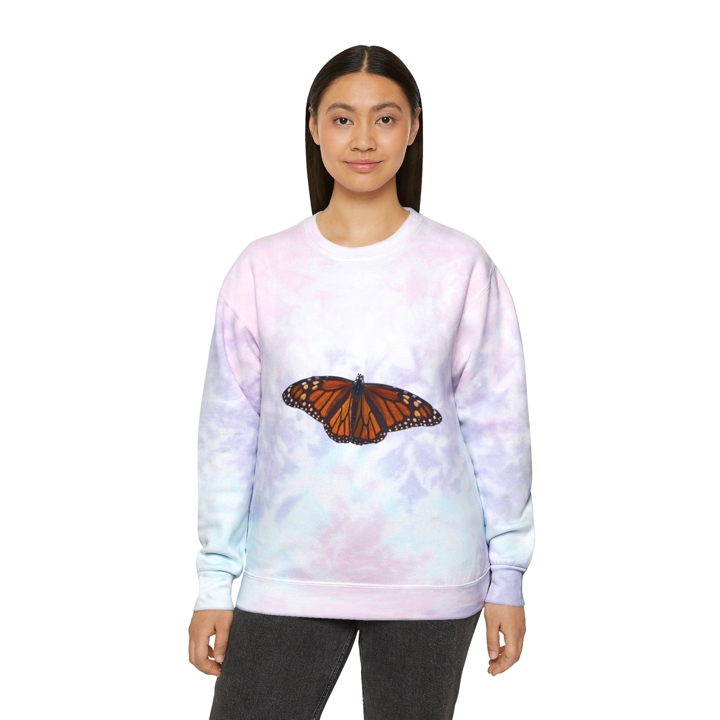 Monarch Unisex Tie-Dye Crewneck