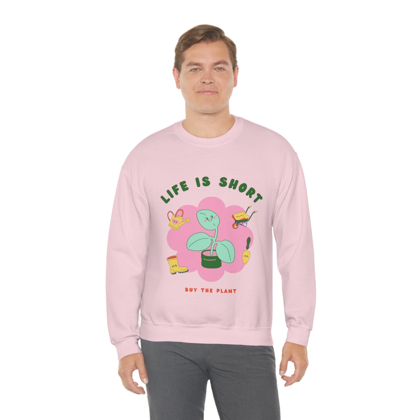 Life Is Short Unisex Crewneck