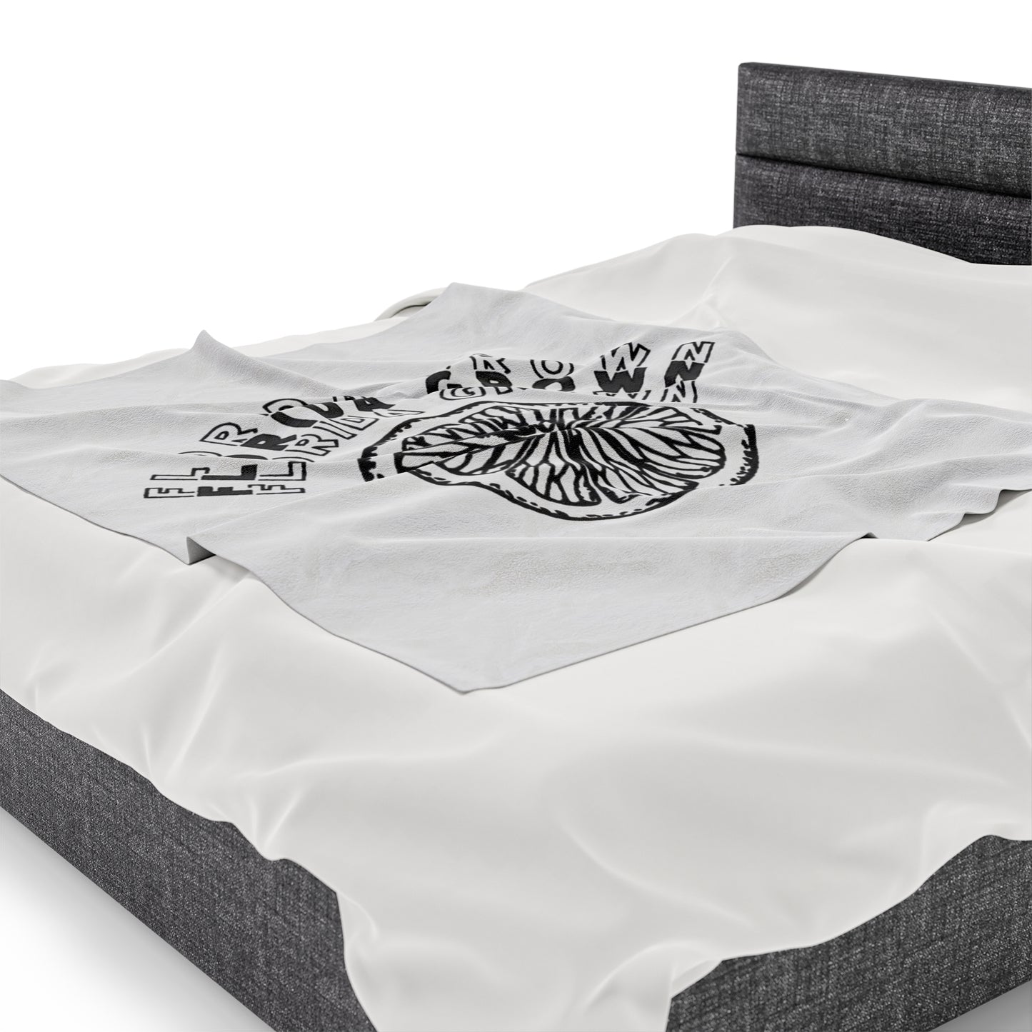 Florida Grown Velveteen Plush Blanket